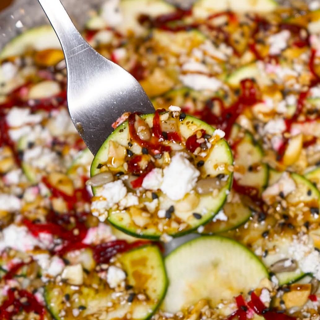 El carpaccio de carbassó sempre és una bona opció 🤗