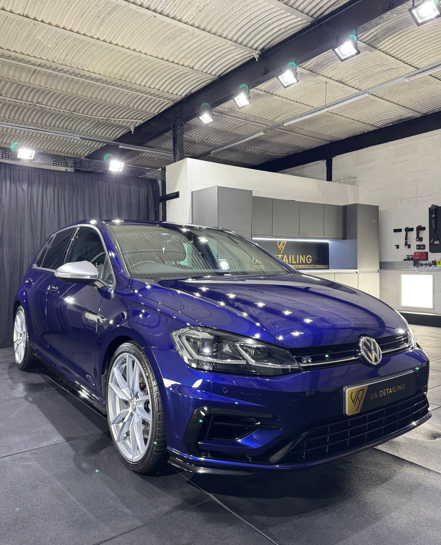 Volkswagen Golf R ๐นโ
โ
We prepped and ceramic coated this stunning, rare Atlantic Blue Mk7.5 Golf R for our good friends @carreraspecialistcars prior to their customer collecting it all the way from Newcastle. Despite having only 30k miles on the clock, there were several deep scratches, swirls and previous buffer marks to deal with. A 2 stage paint correction was required to rectify the finish and make this beautiful blue paint pop. An enjoyable turnaround on a a very rewarding colour to work. We ceramic coated the paintwork, wheels and glass, followed by a thorough interior valet to give the customer the full new car experience. Now perfected and protected, the owner of this Golf can truly enjoy his new pride and joy, safe in the knowledge it will stay looking great for years to come. โ
โ
- Minor Correction Detailโ
- 3 Year Ceramic Paint Protection โ
- Exterior Glass Polished and Ceramic Coatedโ
- Wheels Ceramic Coatedโ
- Interior Detailโ
โ
โ
โโโโโโโโโโโโโโโโโโโโโ โโโ โโโ โโโ
๐ 07739916848โ
๐ง info@uadetailing.co.ukโ
๐ www.uadetailing.co.ukโ
๐ Fully insured, CCTV and alarmedโ
๐ Unit 4 Brown Street North, Renfrew PA4 8HWโ
โโโโโโโโโโโโโโโโโโโโโ โโโ โโโ โโโ
โ
โ
#volkswagen #golfr #carswithoutlimits #mk7golfr #carstagram #instacars #luxurycars #golfr #carlifestyle #carlovers #carsofinstagram #cardetailing #carcare #carmaintenance #detailingworld #detailingaddicts