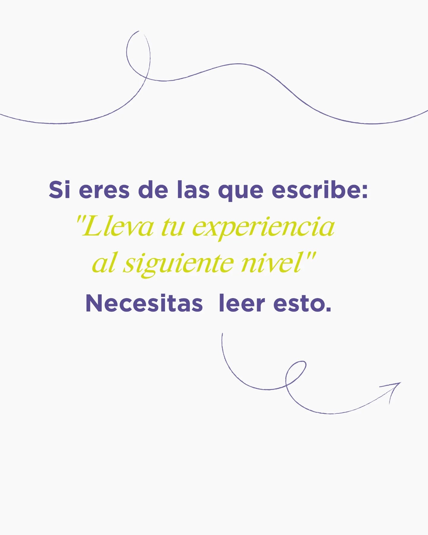 Lo necesitas saber. 🫣
El escrito en redes sociales no es solo decir por decir, es convenver. ¿Y como convencemos? con palabras.
✨️ Nadie conoce tu negocio y a tu cliente mejor que tu, si quieres compras necesitas saber porque te compran. Así de fácil.
#biztip #marketingquotes #socialmediamarketingmanager #socialmediamarketingstrategy #socialmediamarketingworld #estrategiasdecontenido #authenticcontent