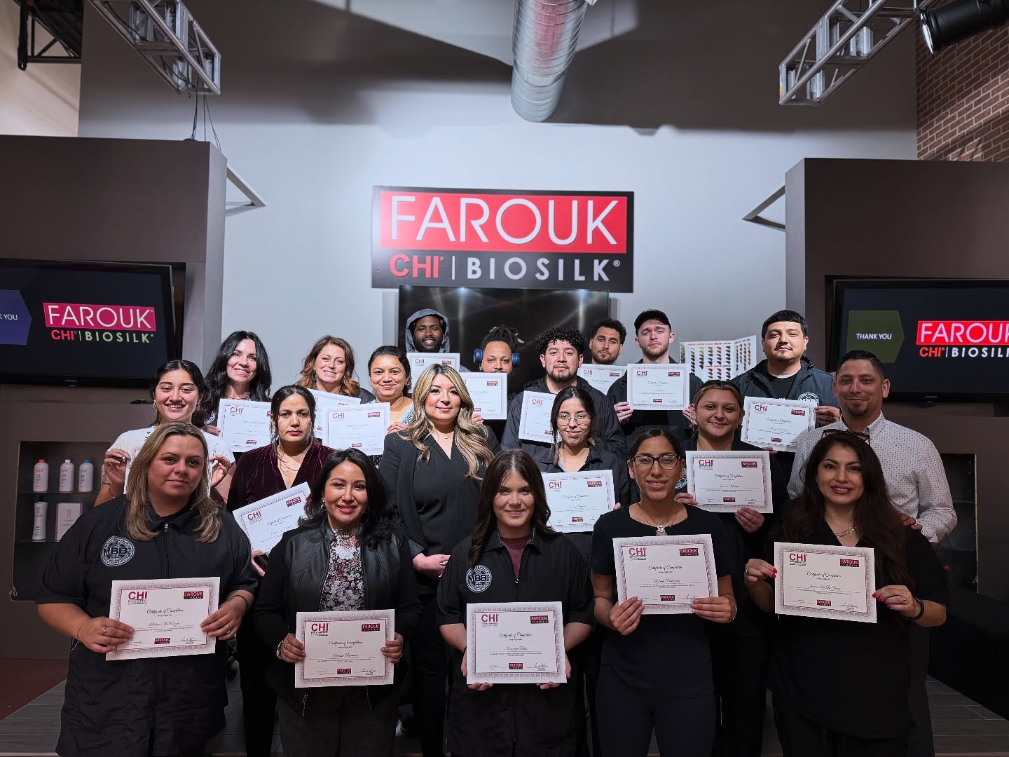 THANK YOU!! @chihaircare & @almalopez_beautyglam We learned a lot in the CHI Color Factory Class! Alma is very passionate about teaching education! She was informative and interactive! Reagan was our awesome tour guide! We are officially CHI Color Factory Certified!!
Interested in becoming a student? Schedule a tour online or Call us a call!
VISIT: Modernbbi.com
CALL: (979) 704-3033
LOCATED: 425 Northpoint Crossing Suite 500, College Station, TX 77840
Open Mon-Fri: 8:30am-2:30pm
Closed: Saturday and Sunday
#barberschool #cosmotologyschool #student #hair #color #hairdye #wax #barber #cosmetology #beauty #school #texas #collegestation #bryan #bryancollegestation