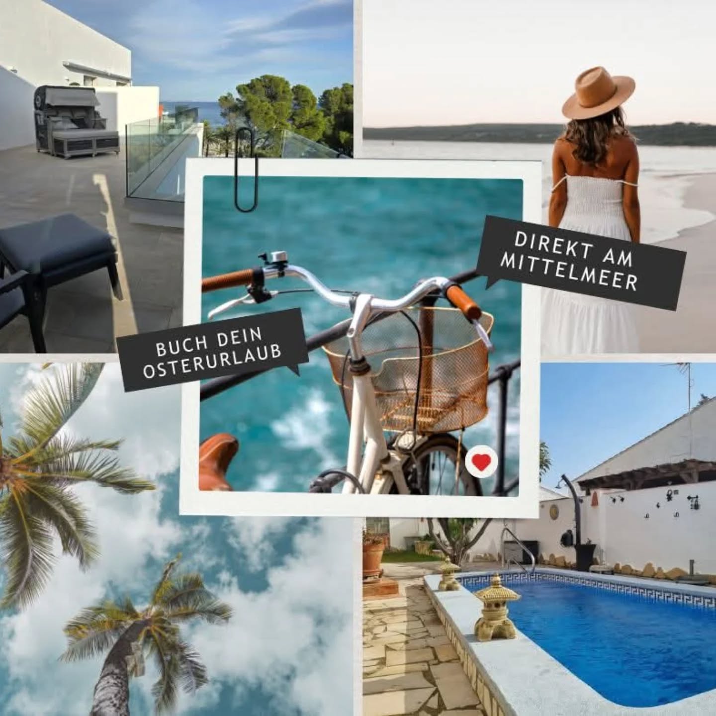 🐰🌸 Osterurlaub an der Costa Dorada – Last Minute Angebot sichern! 🌸🐰
Noch auf der Suche nach dem perfekten Ziel für deinen Osterurlaub? 🌞 Pack deine Koffer, schnapp dir die Familie oder Freunde und erlebe unvergessliche Tage an der sonnigen Costa Dorada! 🌊✨
Du hast die Wahl zwischen zwei coolen Unterkünften: 🏡 Ein gemütliches Ferienhaus oder eine moderne Ferienwohnung – beide mit 3 Schlafzimmern, einer mega Terrasse und nur einen Katzensprung vom Strand entfernt! 🏖️
Warum Costa Dorada? ✅ Sonne satt & wunderschöne Strände
✅ Entspannung auf der Terrasse mit Meerblick 🌅
✅ Die perfekte Mischung aus chillen und Abenteuer
✅ Nur einen kurzen Trip von Barcelona entfernt – entweder mit dem Auto oder im praktischen Fly & Drive 🚗✈️
Und das Beste? Hier gibt’s für alle Abenteuerlustigen jede Menge zu tun:
🚴♂️ Rad fahren entlang der Küste oder durch das grüne Hinterland
🥾 Wandern in atemberaubender Natur – von den Hügeln bis zum Meer
🐦 Flamingo-Watching im Ebro-Delta – Faszinierende Natur hautnah erleben!
🍷 Weinkeller-Besichtigung mit Verkostung – Entdeckt köstliche spanische Weine!
🏰 Besuch von Tarragona – Erkundet römische Ruinen und charmante Altstadtgassen!
🚤 Bootstouren, Wassersport oder einfach mal die Seele baumeln lassen
🌄 Erkunde historische Stätten und charmante Dörfer in der Umgebung
Last Minute buchen und Ostern an der Mittelmeerküste genießen. 🌸 Sichere dir dein Traumdomizil, bevor es jemand anderes tut! 🏃♂️💨
Bock auf Frühling, Meer, Natur und pure Erholung? Dann klick schnell und reserviere jetzt deinen Platz in der Sonne! 🌞
#costadorada #osterurlaub #lastminuteurlaub #ferienhaus #ferienwohnung #urlaubammeer #flyanddrive #radfahrenmachtglücklich #wanderlust #abenteuer #ferienwohnungmitstil #erlebnisurlaub #cambrils #salou #miamiplatja #montroig #mittelmeer #besonders #LASTMINUTE #angebotderwoche
👉 Jetzt ANGEBOT anfragen & buchen - Ostern genießen🐰