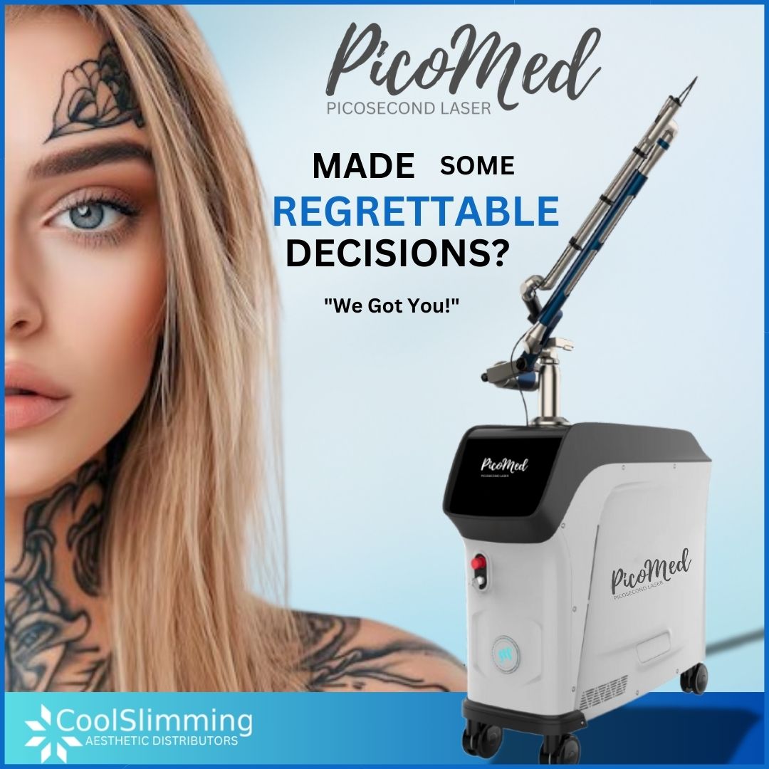 Introducing the Brand New PicoSecond Device PicoMed!
Utilising the latest state of the art Pico-second technology, PicoMed is regarded as one of the best lasers in treating Tattoo Removal, Freckles, skin pigmentation, and provides low- to no- downtime treatment of acne scarring, improvement of skin tone, fine wrinkling, pore size and skin rejuvenation.
Contact us for more information 📲