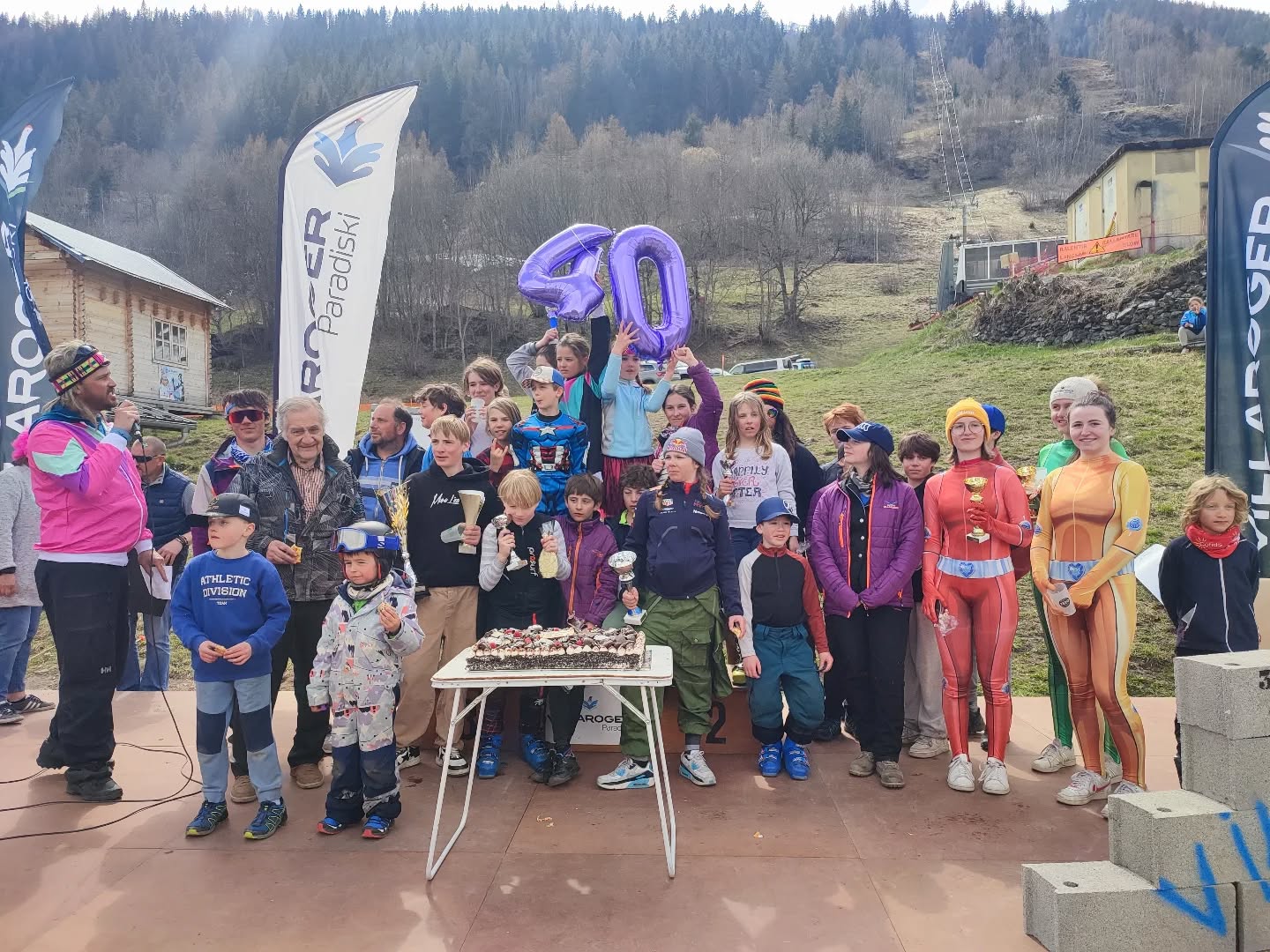 40 ans du ski club de villaroger.