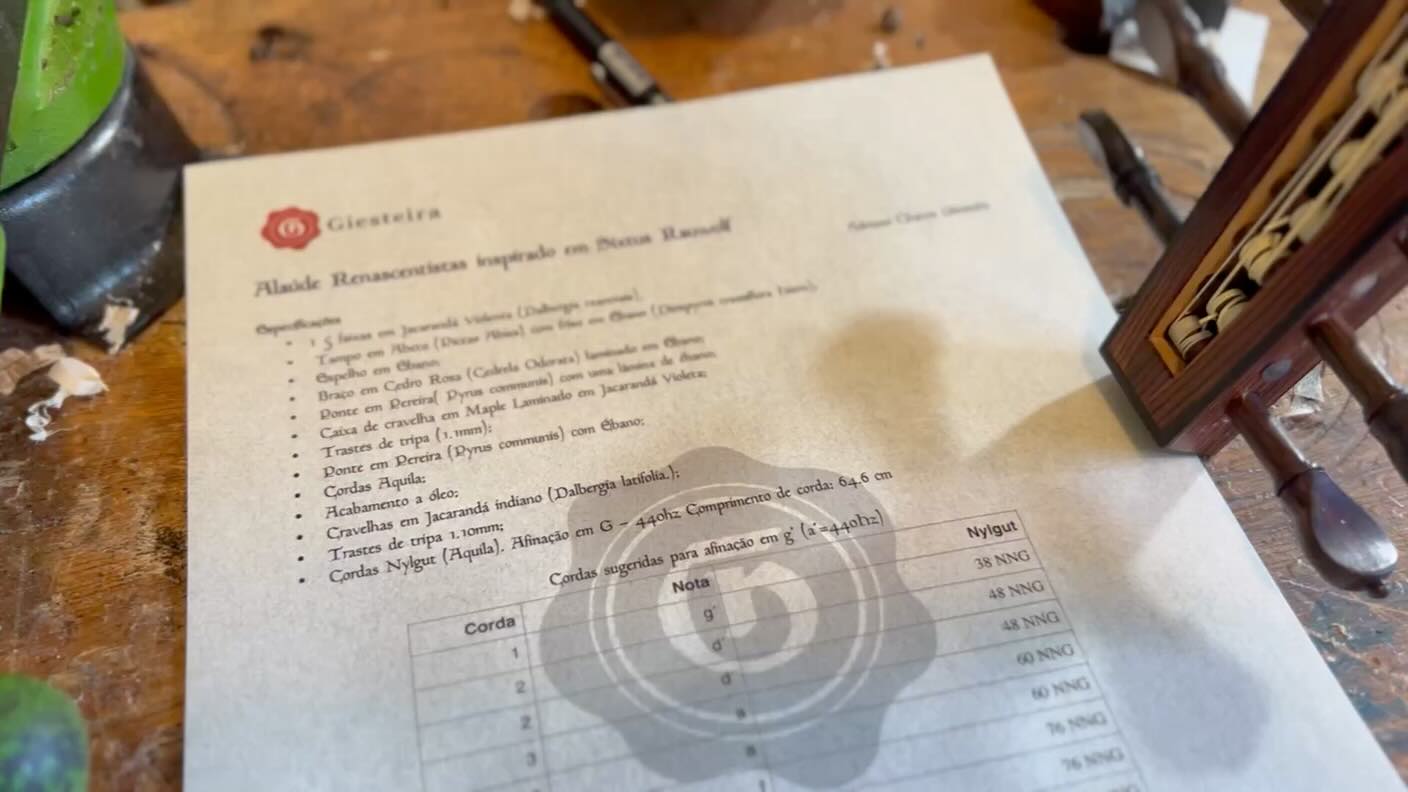 Renaissance lute Sixtus Rauwolf