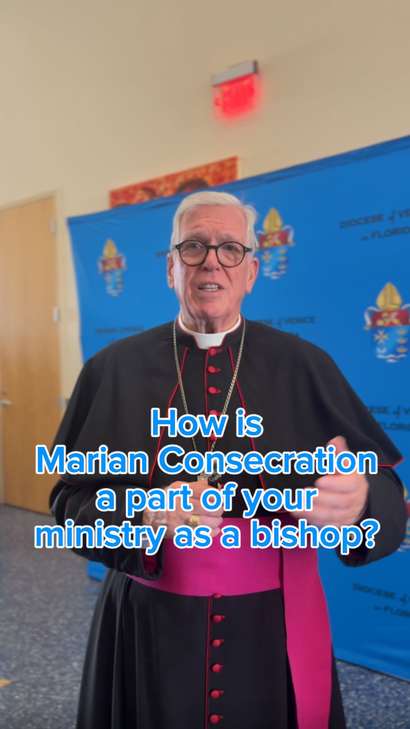 Bishop Frank Dewane, whose diocese is consecrated to Mary under the title Our Lady of Mercy (and was formally consecrated in Advent of 2017), speaks about renewing the Marian Consecration at one of his parishes.
#marianconsecration #mary #virginmary #catholic #catholicsaints #church #prayer #scripture #rosary #blessed #blessedmother #eucharist #bishop #jesus #bible