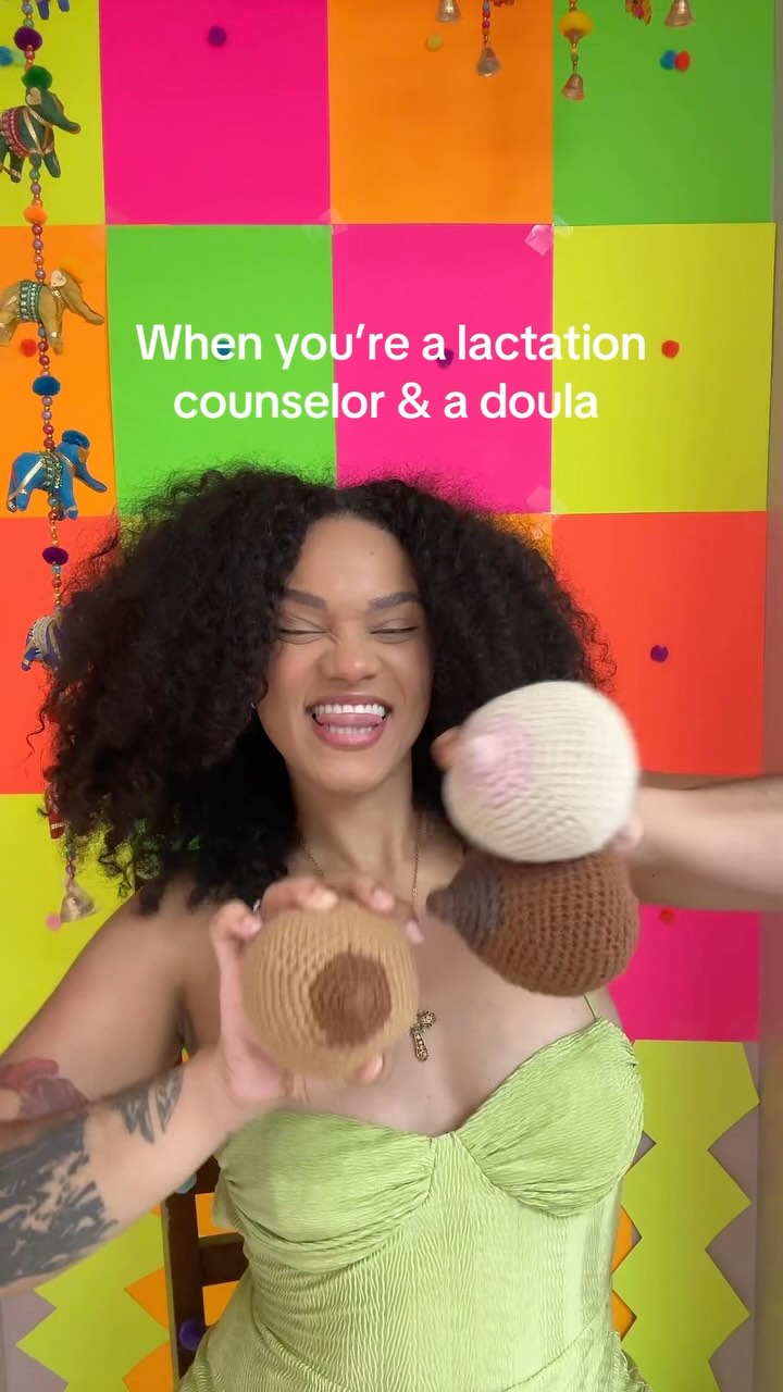 + Massage therapist + a Muva ! Women are so multifaceted I just love us. 🫶🏽 also if you are wanting to take a breastfeeding class I have a free one on my site. (no gatekeeping and overcharging over here) I want all of yall to thrive and get a good start with lactation. 🔗 in bio 🤍
#brevarddoula #palmbaymassagetherapy #blacklactationcounselor