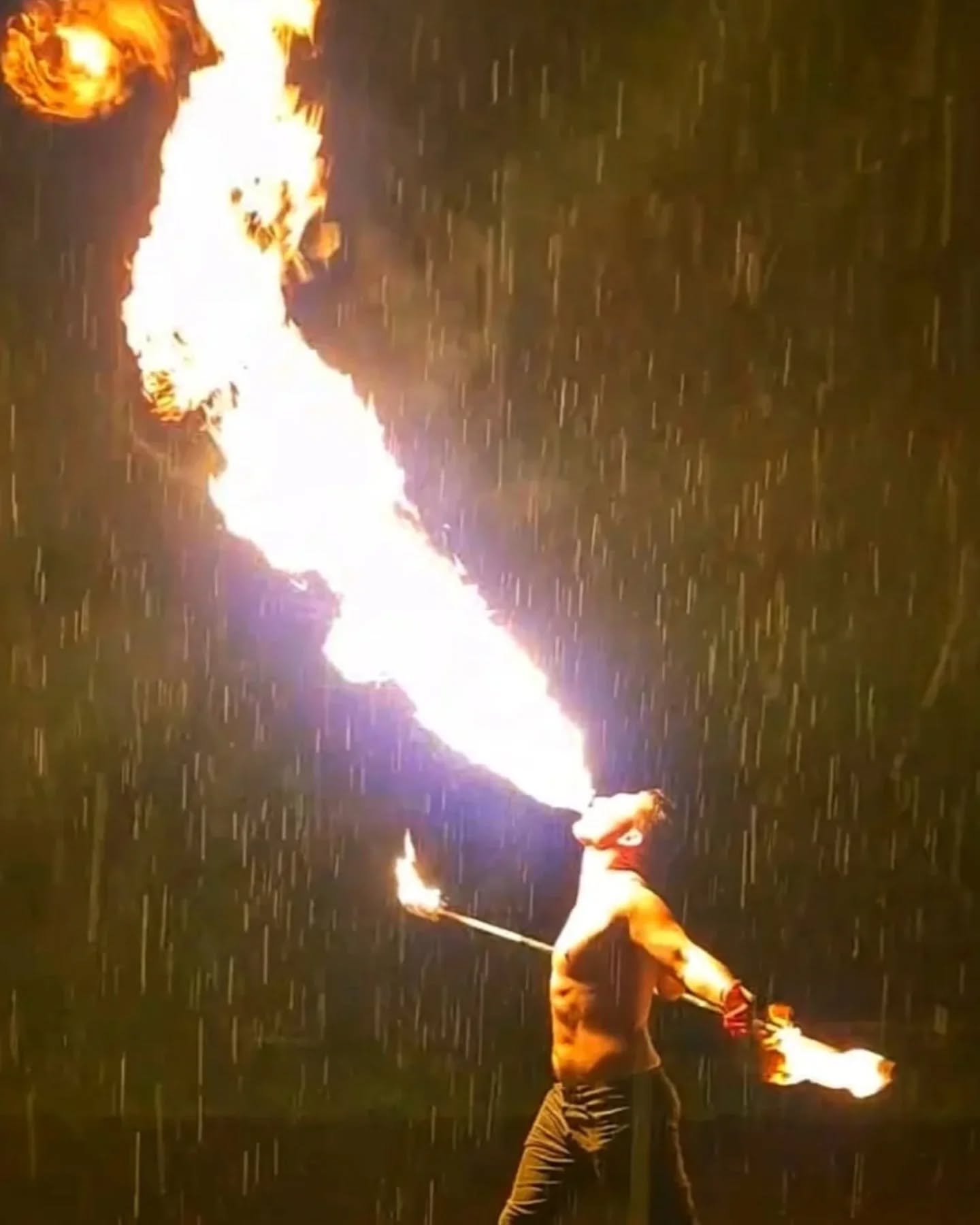 It was raining hard that night.
The kind of rain that seeps into your bones—
that makes you wonder if this is the moment to bow out.
But I stepped out anyway.
Not for the crowd.
Not to perform.
Just to feel something real.
To remind myself:
the fire is still there.
Because sometimes it’s not about proving anything—
it’s about remembering who you are
when no one’s watching.
When everything in you says
“not tonight.”
When the cold creeps in,
and the flame feels further away
than it used to.
Those are the moments that shape you.
Not the easy ones.
Not the polished ones.
The ones that ask for your full presence—
your discipline,
your breath,
your choice to stand still
and burn anyway.
🔥 It’s easy to light the fire when the sky is clear.
🔥 But growth lives in the downpour.
🔥 Mastery lives in the moments no one claps for.
This isn’t about fearlessness.
It never was.
It’s about walking into the storm,
knowing full well it might drown you—
and choosing to ignite anyway.
Because fire doesn’t wait.
And if you’re going to burn,
burn with meaning.
#BurnBright #FireInTheRain #BurnAnyway #GrowthInDiscomfort #LiveWithPresence #MasteryIsRitual #DisciplineOverDrama #InnerFlame #LeadershipInStillness