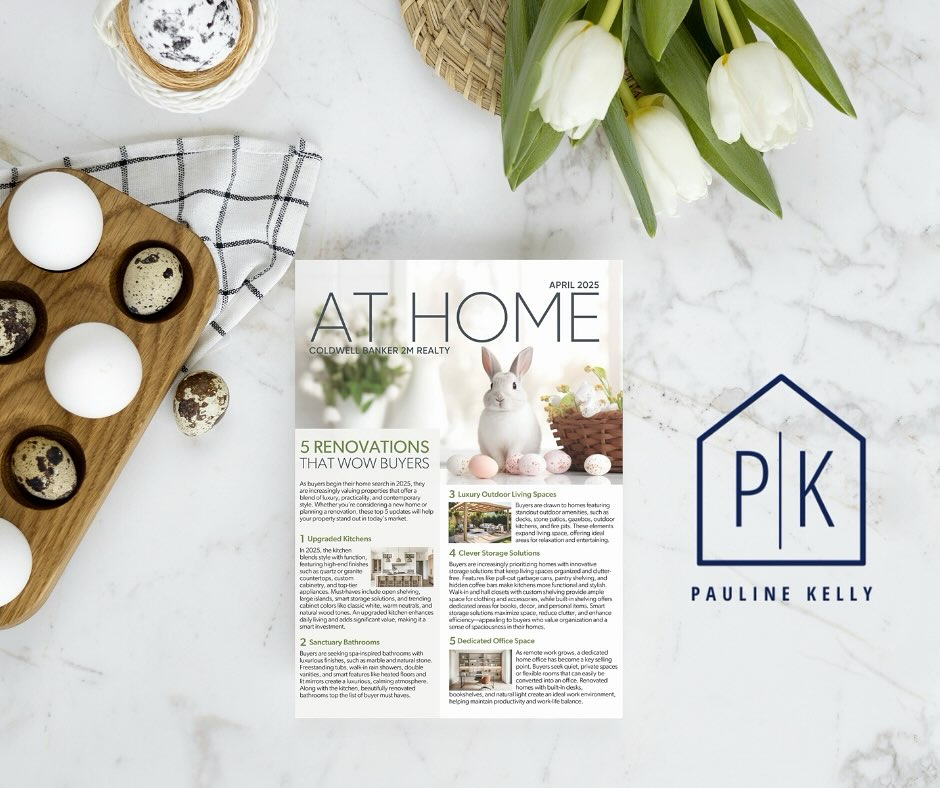 No April Fools about it! We have the latest At Home Newsletter ready for you! Grab a coffee and check out the latest tips on Renos to wow your buyers and the latest tax deductions to maximize your return!
link in bio!
#Spring
#RealEstate
#Tips