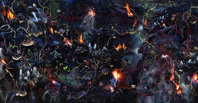 Join the “Mid Hudson River Valley Artists” panel on Monday, March 31th, 7-8.30PM. Participating are artists Tanya Marcuse and Ruby Palmer. Moderated by sculptor Steven Siegel.
Tanya Marcuse is an American artist most known for her large-scale photographs investigating the imperiled natural world in elaborately constructed tableau. She studied Art History and Studio Art at Oberlin and earned her MFA from Yale. Tanya’s photographs are in many collections including the Metropolitan Museum of Art, the San Francisco Museum of Modern Art, the National Gallery of Art and the George Eastman Museum. She is the recipient of a Guggenheim Fellowship, a Peter S. Reed Grant, two MacDowell Fellowships and an American Scandinavian Fellowship. Tanya’s books include Undergarments and Armor (Nazraeli Press, 2005), Wax Bodies, (Nazraeli Press, 2012), Fruitless | Fallen | Woven (Radius Press, 2019), Ink (Fall Line Press (2021) and Portent (Nazraeli Press, 2024). Tanya is a student of martial arts and boxing as a method of cultivating mental and physical concentration and discipline. She is based in the Hudson Valley, NY and teaches Photography at Bard College.
@tanyamarcuse
Ruby Palmer was born in 1969 in Boston, MA and grew up in rural Pennsylvania and Massachusetts.
She received a BA in Painting and Drawing at Hampshire College (1988-92). She started experimenting with sculpture and installation in 1998 at the School of Visual Arts (MFA 2000) as a way to work larger and directly with the architecture of the room. In 1999 she was awarded a Joan Mitchell Foundation Grant for Painters and Sculptors. @rubypalmerstudio
Steven Siegel has been making large scale, sited sculpture since the 1980’s. He has installed dozens of pieces throughout Europe, the United States, Asia and Australia. His current work reflects an expansion of his studio practice into photography and film, first with the monumental “Biography” (2008-2013) followed by two award winning shorts, and most recently with “No Wall….”, which is a giant collage, book and movie. A consistent theme is our species’ place in both the landscape and deep time. @ssiegelstudio
Zoom link in bio!