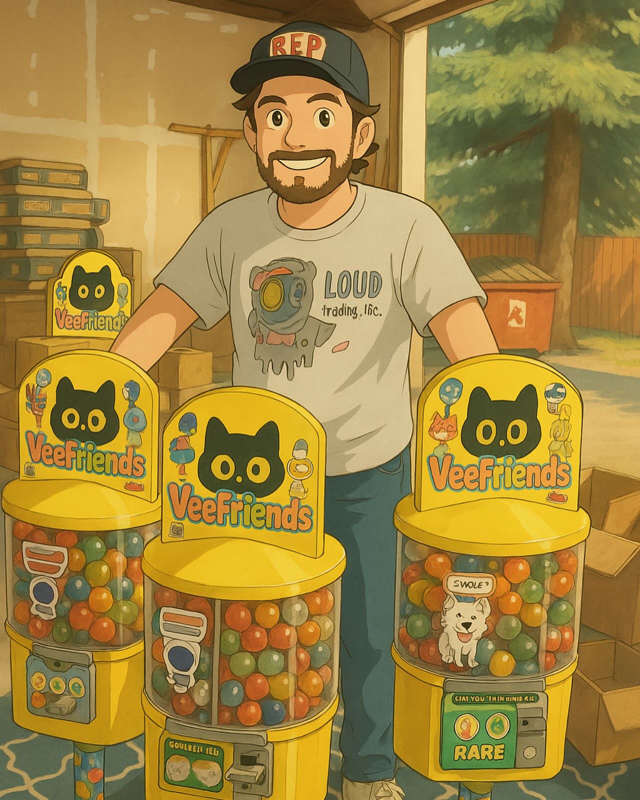 We are LOUD Vending. Making positivity, kindness, and soft skills LOUDER through @veefriends Minis!
#VFMinis #VeeFriends