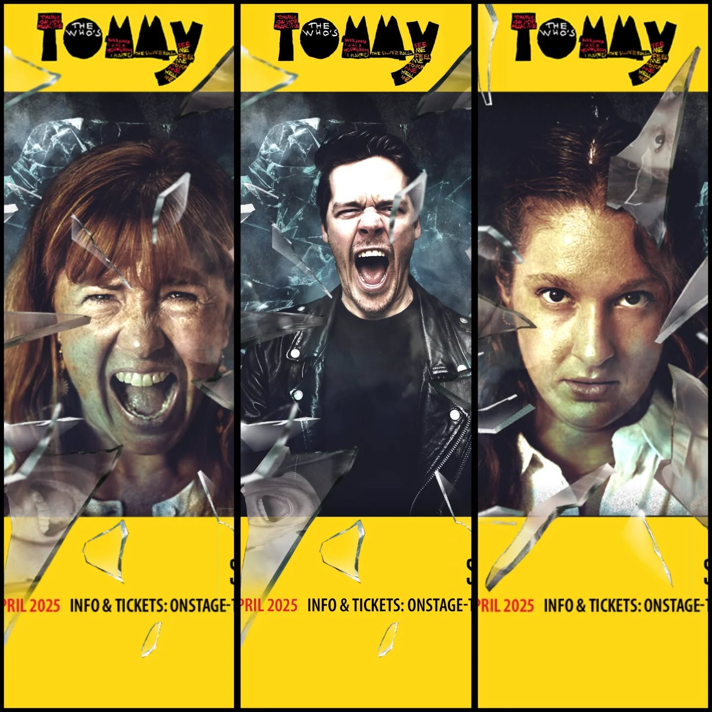 Met alleen een goede cast zijn we er natuurlijk niet. Want zonder deze 3 getalenteerde creatievelingen was Tommy er niet!
Geertje Hochstenbach, Jelle Ruijssenaars en Anne Floor Imhoff. Onze regisseuse, onze muzikaalleider en onze choreografe.
Alle drie vol passie voor hun vak. En dat laten ze ook bij Tommy zeker zien.
Wij zijn blij dat zij er bij zijn!
--------------------------------------------------------------------------
#thewhosTommy #thoWho #tommy #theaterintilburg #onstage25jaar #jubileumvoorstelling #musicalintilburg #flipperkoning #pinballwizard #artistiekteam #at #creatives