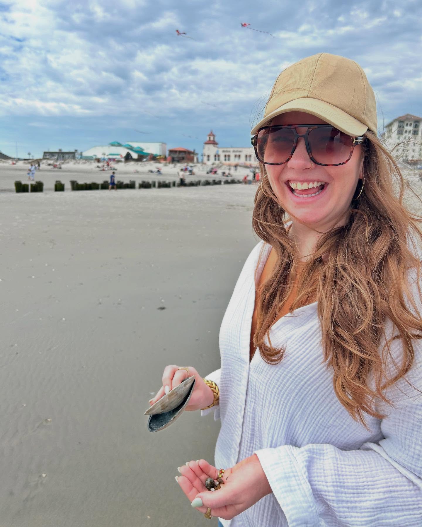 The best end to Spring Break with my favorite person 🌊🐚