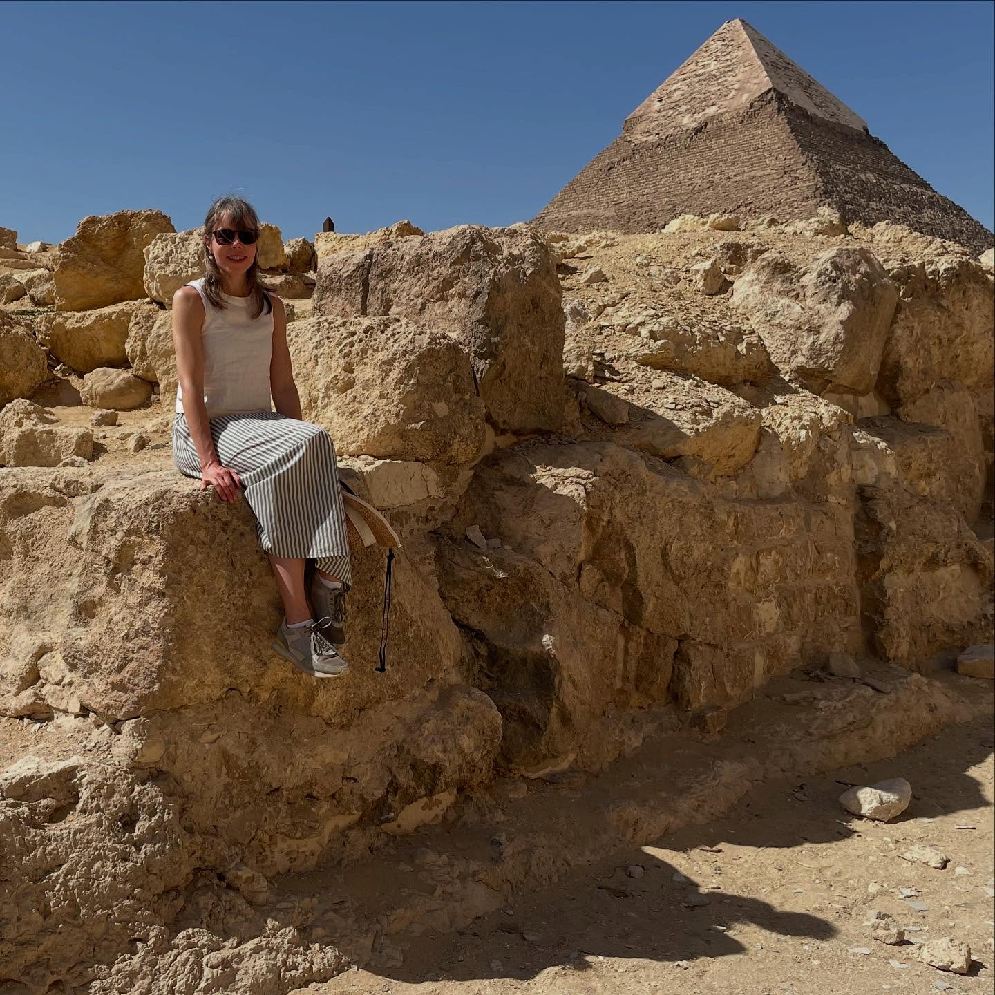 The pyramid from Chefren