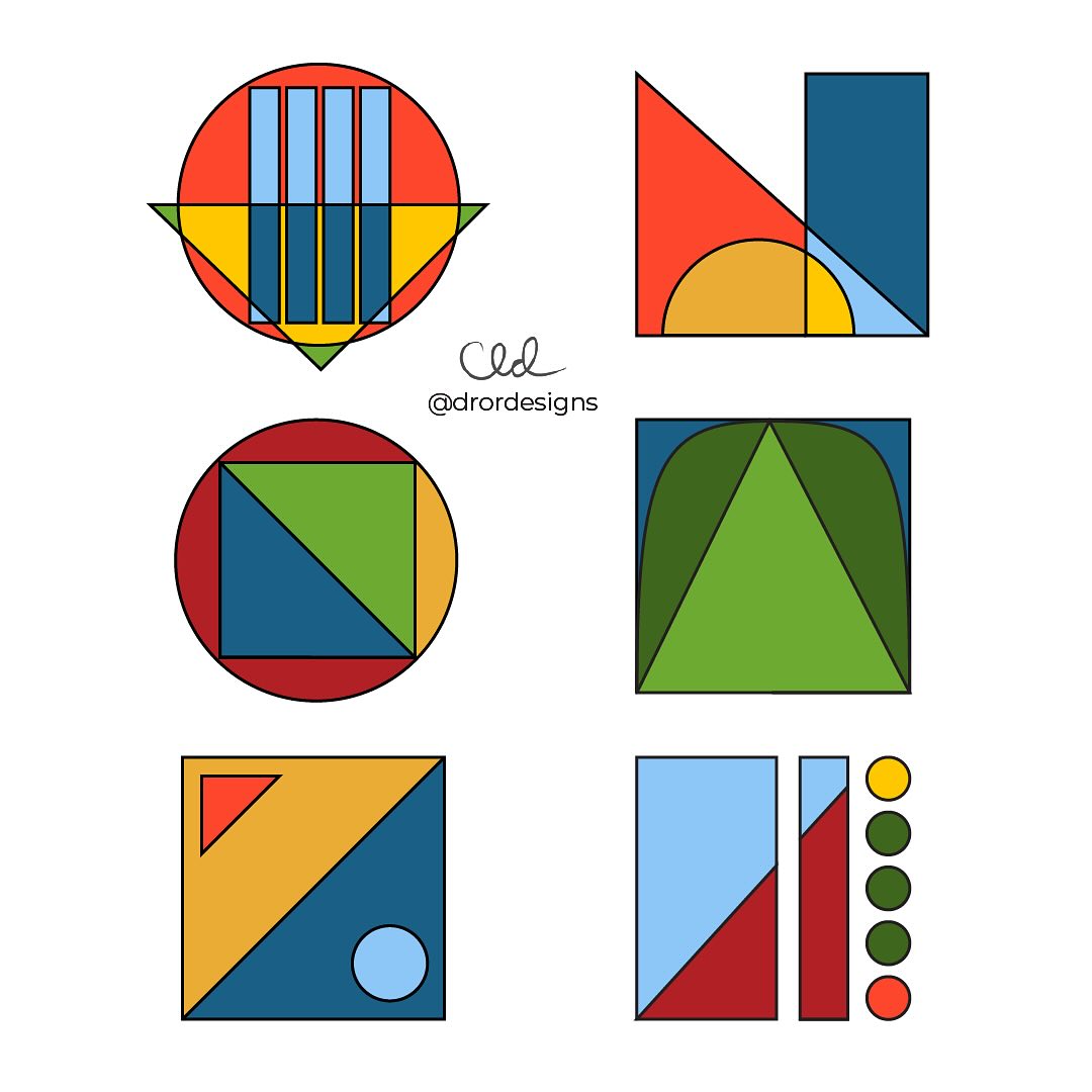 #shavuatov #haveagoodweek #geometry #design #mondrian #kandinsky #klee