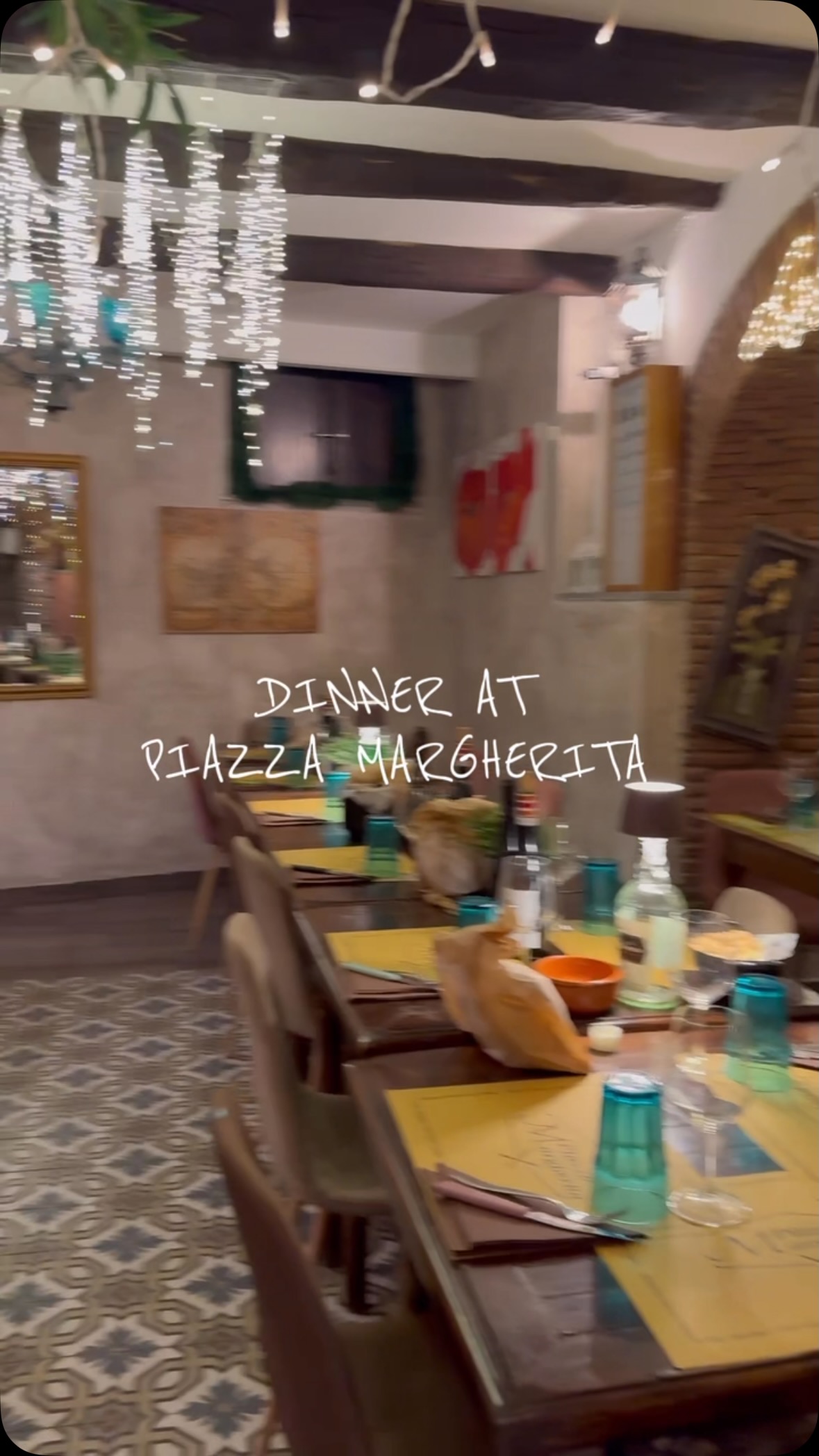 Dinner at Piazza Margherita✨ #senzaglutine #piazzamargherita #celiaco #pizza #aperitivo #asporto #delivery #cocktail #dinner