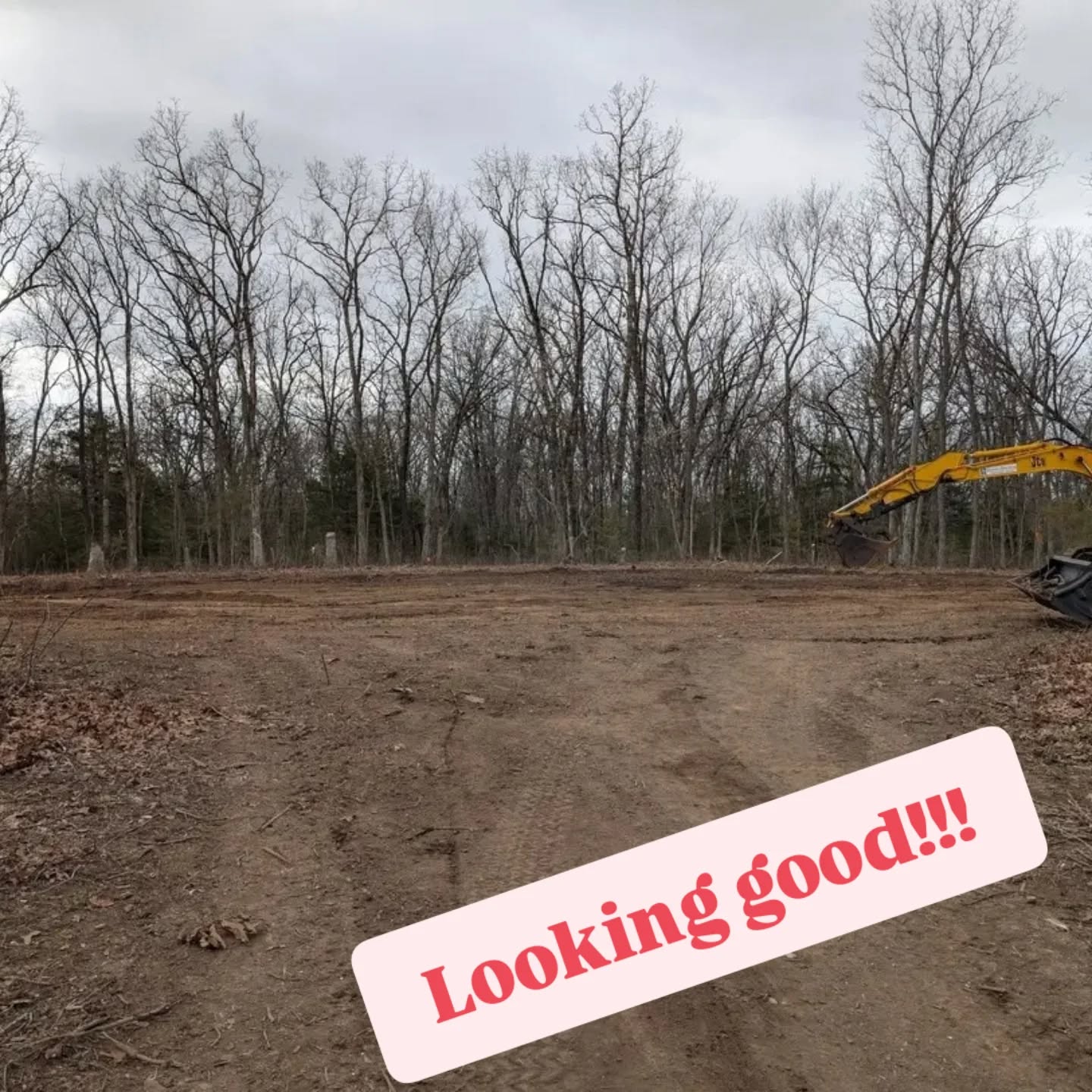 Getting the land cleared for the new staff house!!! We are still raising found to finish the house!!
