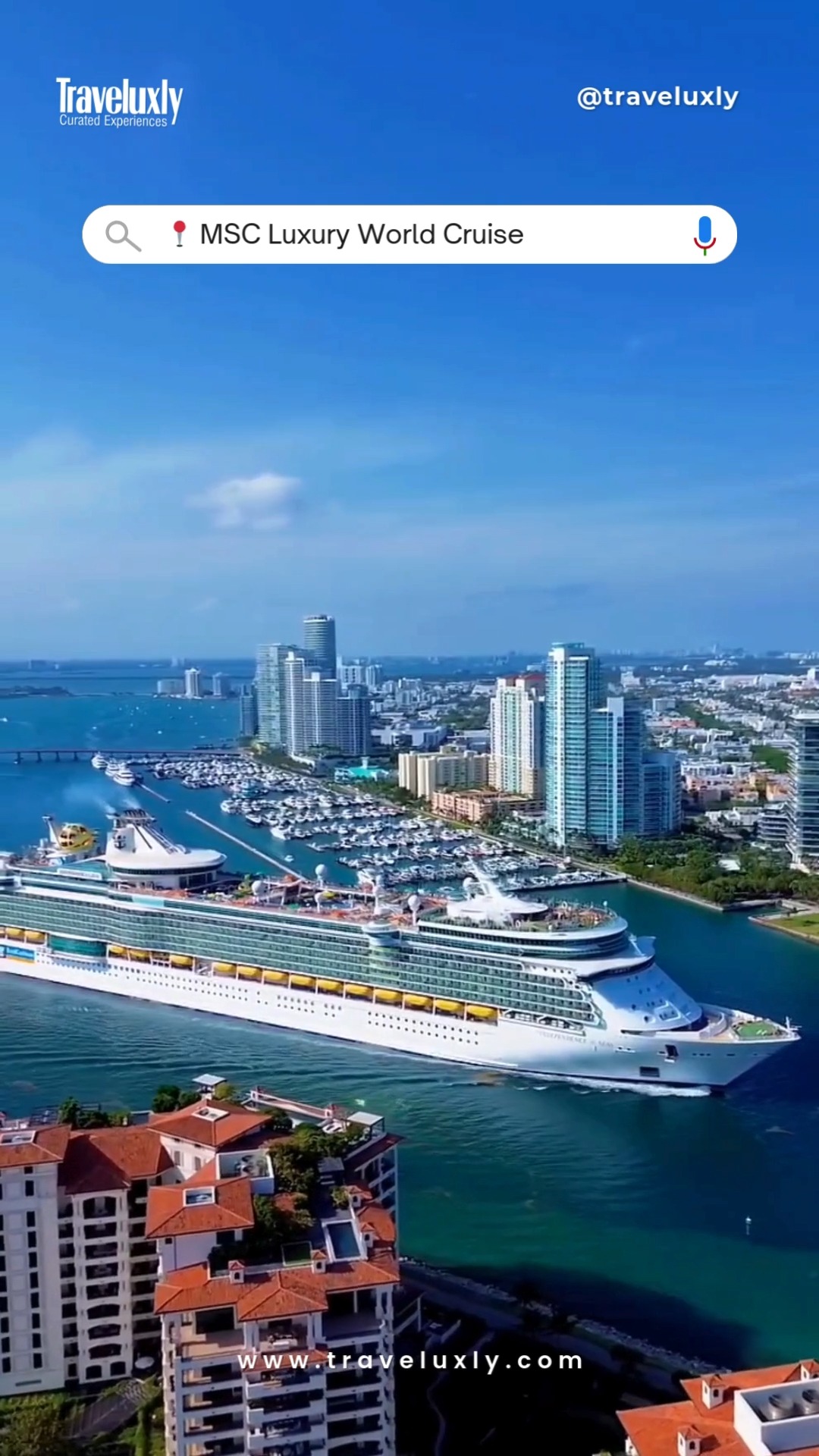 Ready to sail the world in luxury? 🌊🚢
Step aboard the MSC World Cruise, a floating 5-star resort that’s 5 times larger than the Titanic and crafted at a cost of over $1.2 billion USD. In just 121 days, you’ll journey through 31 countries across Europe, the Americas, Africa, Asia, and Oceania—all in unparalleled comfort.
🍽️ World-class cuisine
🎉 Glamorous onboard parties
🛏️ Luxurious suites
🎭 Entertainment & cultural experiences every day
This is more than a cruise. It’s the journey of a lifetime. 🌍✨
Limited spots available. Don’t just dream it — live it.
📍 MSC Luxury World Cruise
📍 Follow @traveluxly for more dreamy destinations & luxury escapes ✨🌏
#MSCCruise #LuxuryCruise #WorldVoyage #Traveluxly #DreamTrip #CruiseLife #AroundTheWorld #TravelGoals #LuxuryTravel #BucketListCruise