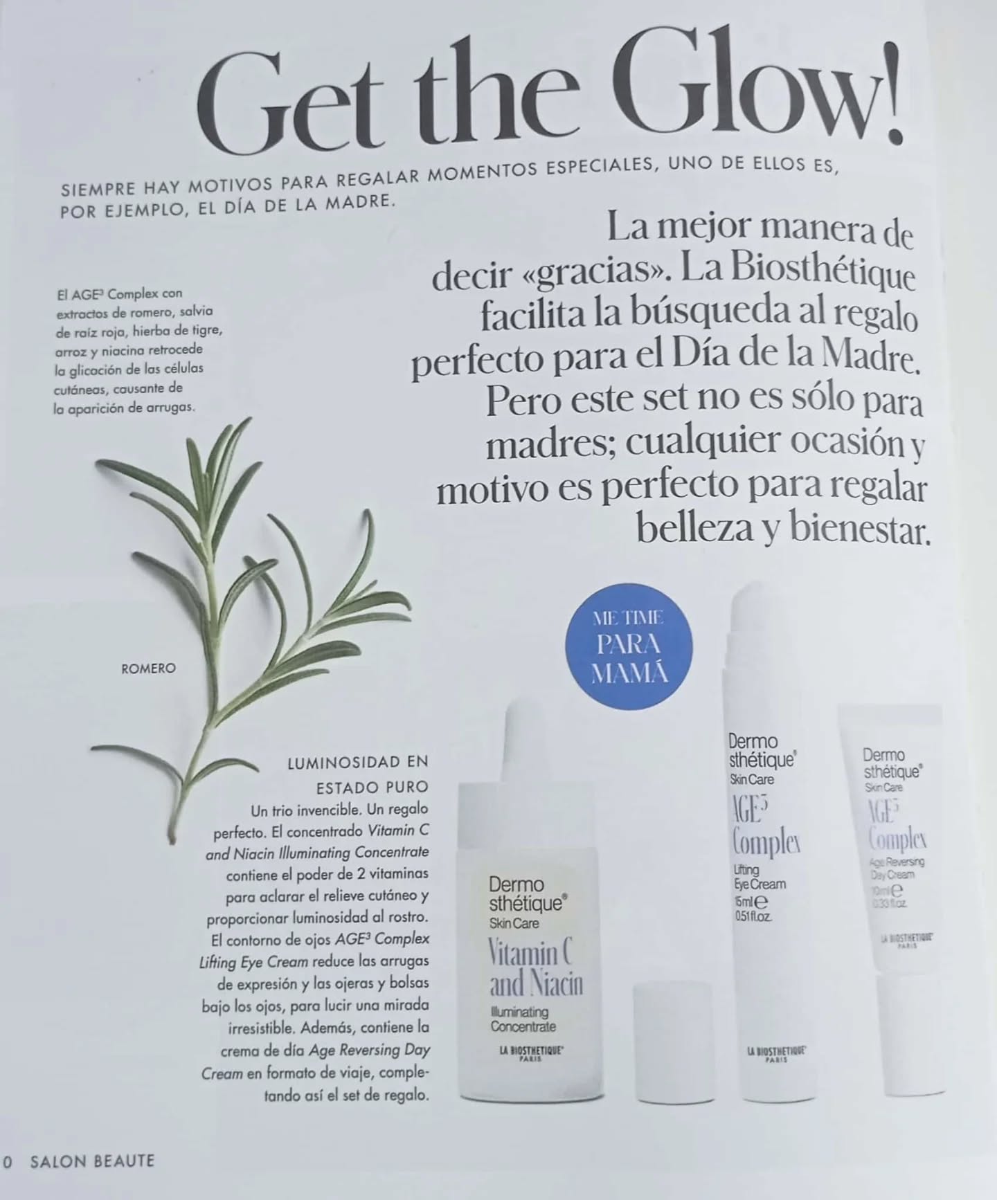 ✨ ¡Luce una piel radiante con el poder de la vitamina C y la niacina! ✨
En Pin Up Estética, sabemos que la mejor manera de decir "gracias" es cuidando la belleza y el bienestar de quienes más queremos. Este set de La Biosthétique es el regalo perfecto para mamá... ¡o para ti!
Con el AGE5 Complex y el Illuminating Concentrate, ayuda a reducir arrugas, iluminar el rostro y darle un extra de frescura a tu piel. ¡Dale a tu piel el glow que se merece!
Ven a Pin Up Estética en Aguadulce y descubre el tratamiento perfecto para ti.
#BellezaNatural #GlowUp #PinUpEstética #CuidadoDeLaPiel #Aguadulce #LaBiosthetique