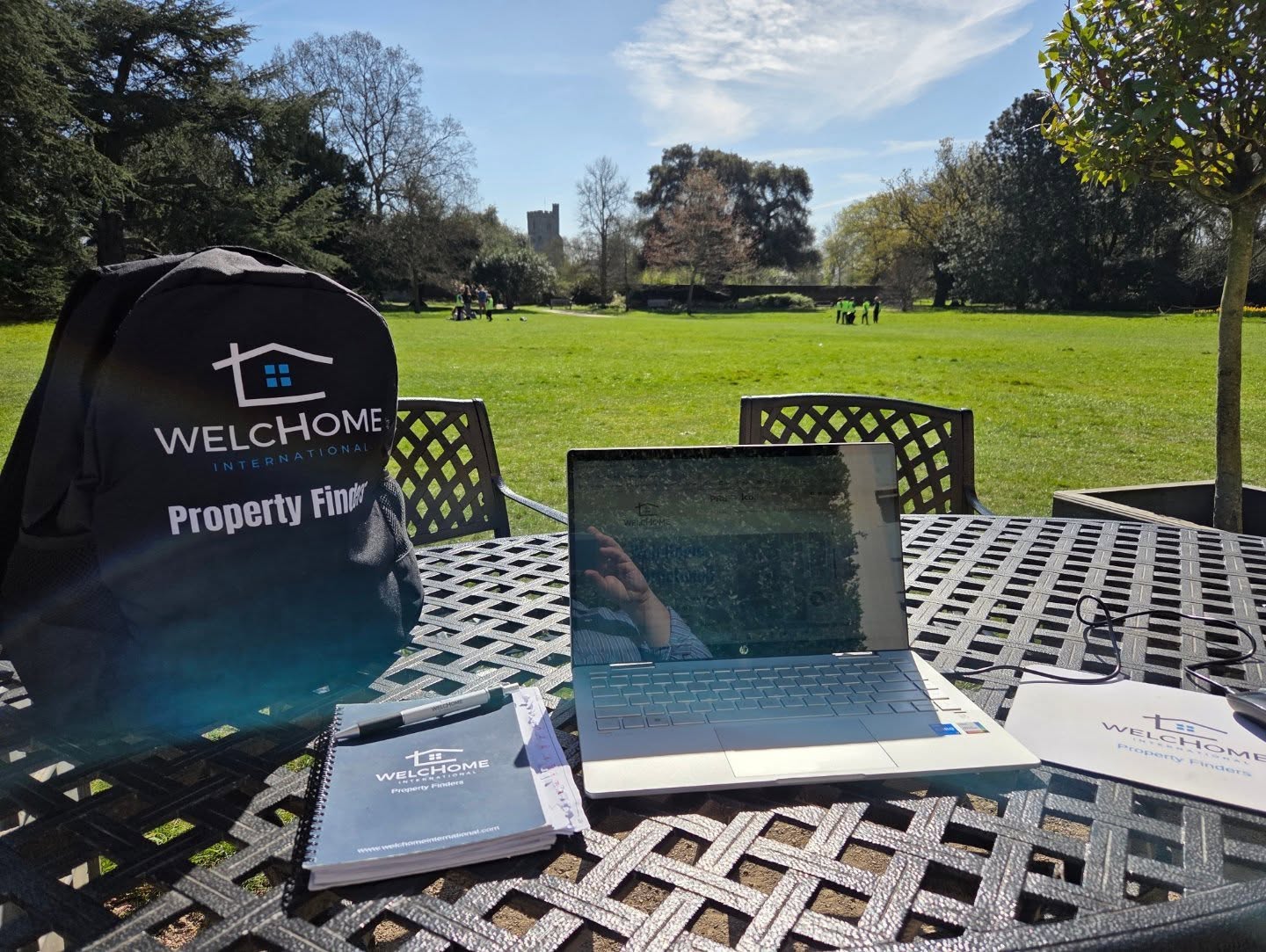 Definitely a good spot ... #welchomeinternational #propertyfinder #fulhampalace #london