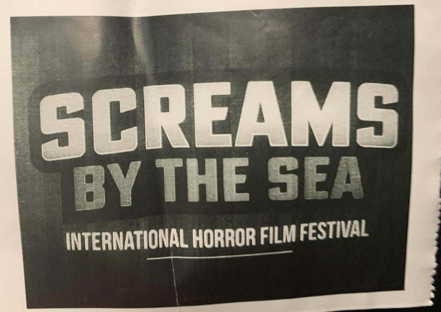 Great day out at the Screams by the Sea festival in Bournemouth yesterday. Slightly disappointed that there was only one real horror film out of the five, but some great films in there. Strange Darling the highlight, although Suicide for Beginners was a close second.
#screamsbythesea #filmfestivals #horror