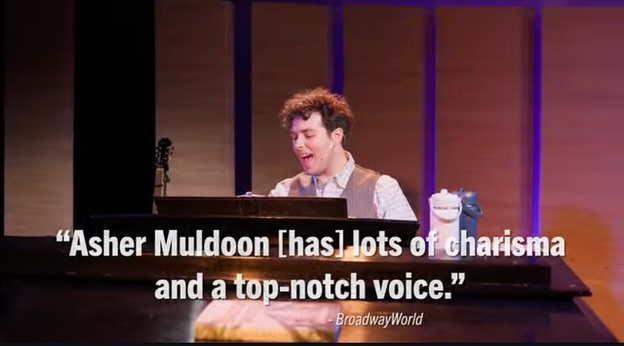 "A wonder to behold." That sums it up. Very, very proud of you Asher. Jamie in The Last Five Years at MilRep!