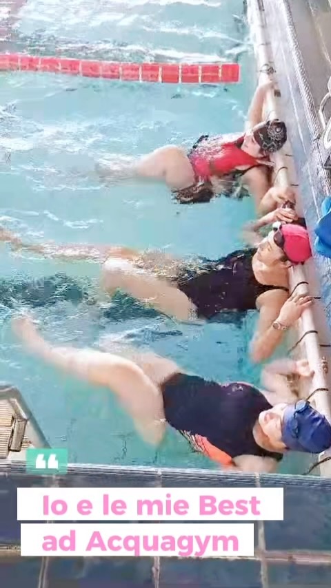 Giovedì cardio in piscina 💪🏻
#bff #acquagym #sportmotivation #disability #inclusione