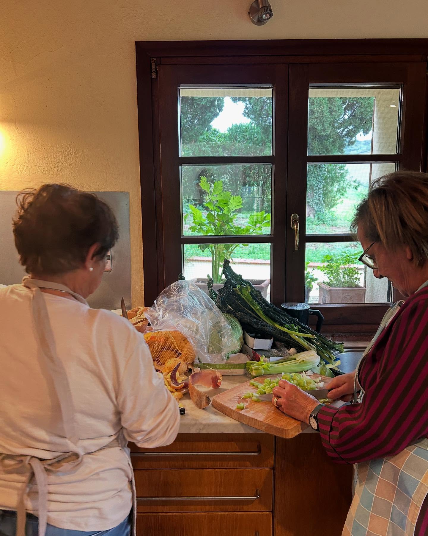 The local ladies are the heart and soul of Volterra. We’re very lucky that these ladies love to cook and often make their way to the villa - baskets full of ingredients to cook for our guests. It’s a true highlight to experience one of life’s greatest and simplest pleasures!