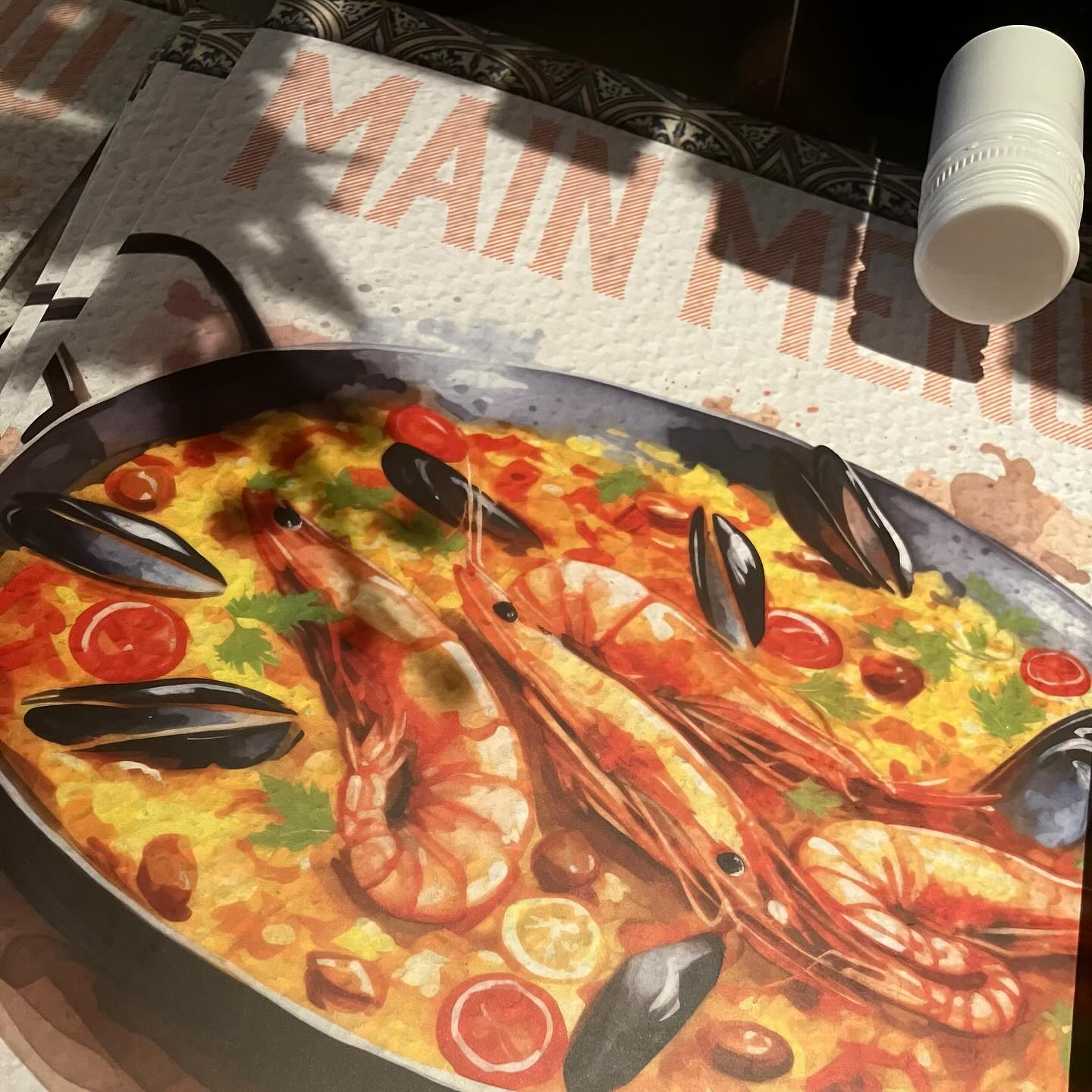 Loved updating one of my longest standing clients #menudesigner