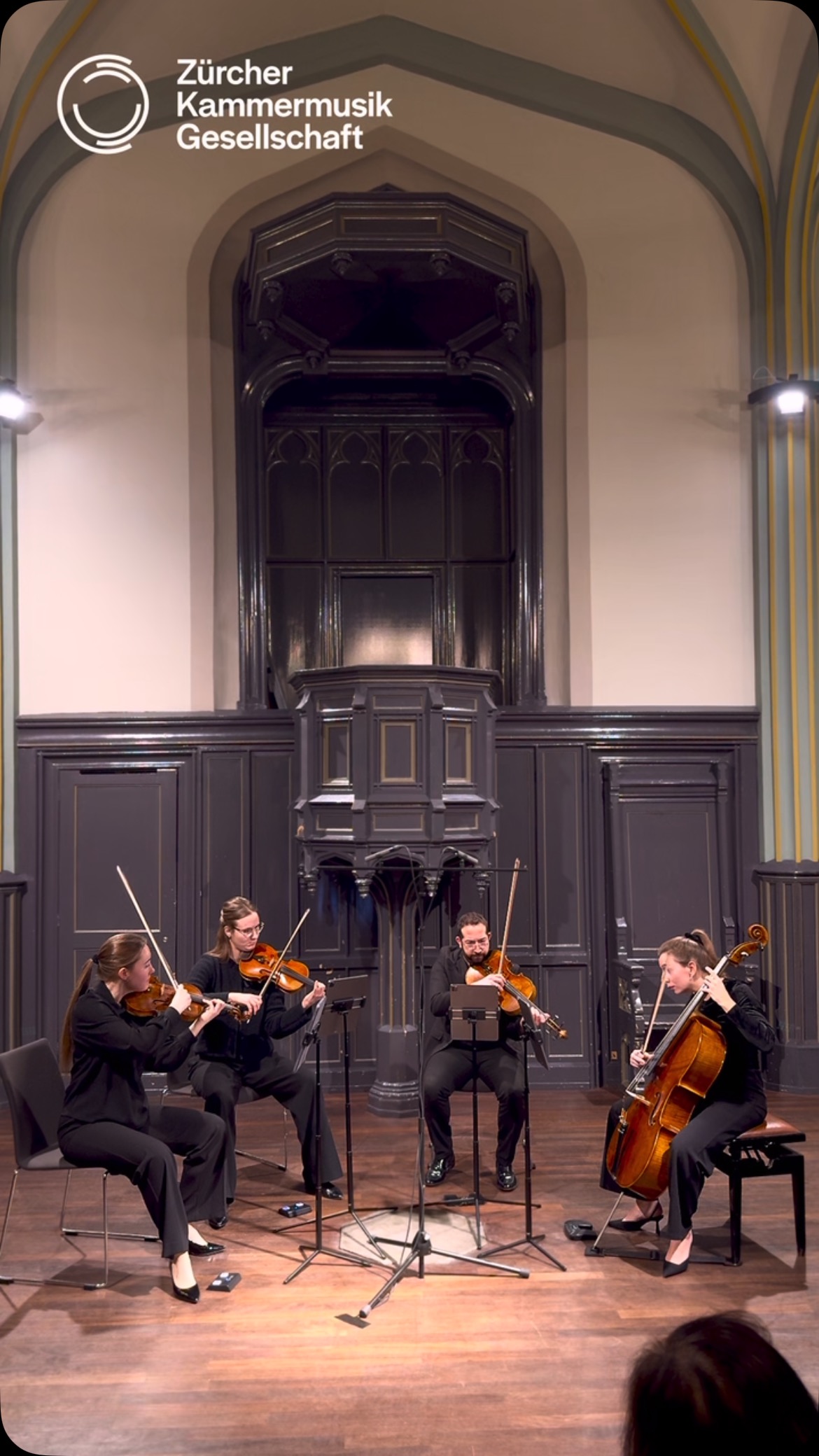 A memory from our last concert! Thank you Turicum Quartet for a wonderful program!
#zurich #kulturzueri #classicalmusic #chambermusic #art #music #livemusic #concert #culture