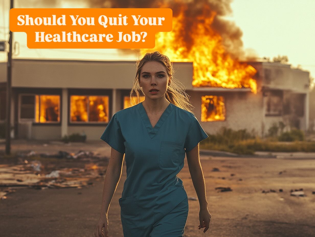 Quitting is a big decision. In my latest Substack article, I share my Big Three criteria for healthcare workers to assess whether their current job is worth sticking it out. Link in bio.