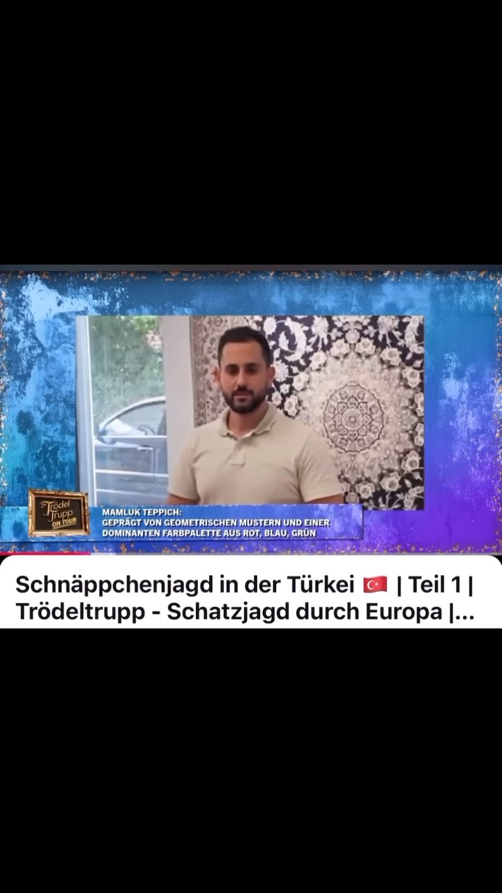 Trödeltrupp - Schatzjagd durch Europa 🌍
Wir sind Teil dieser tollen Reise und bedanken uns bei dem Team. @rtlzwei @banijayproductionsgermany
Hier seht ihr einen kurzen Zusammenschnitt.
Die ganze Folge könnt ihr euch unter folgendem Link anschauen:
https://youtu.be/38ZNRpFQzLA?si=N4ibe7Gi6xBGqhH8
#teppich #teppichkauf #türkei #rtl2 #trödeltrupp #einrichtung #inneneinrichtungideen #interior