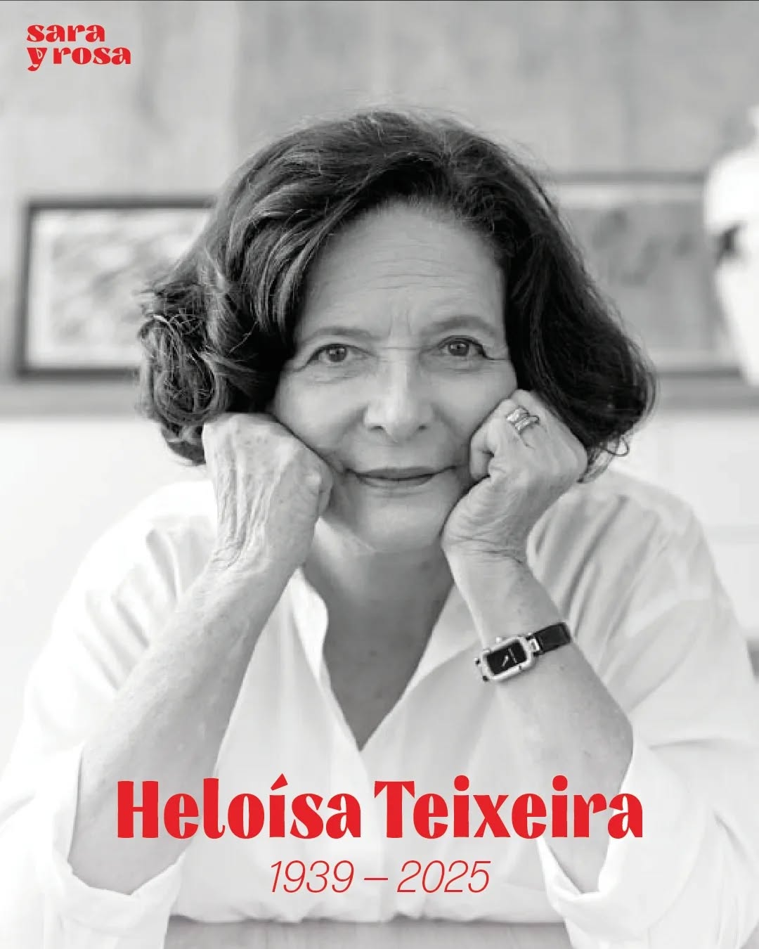 HELOÍSA TEIXEIRA, IMORTAL! 🌹
Lamentamos profundamente a partida de Heloísa Teixeira, figura inarredável da crítica cultural feminista do Brasil, aos 85 anos. Pensadora, escritora, ensaísta e editora, Helô iluminou os caminhos que, hoje, buscamos trilhar.
¡HELOÍSA TEIXEIRA, INMORTAL! 🌹
Lamentamos profundamente la muerte de Heloísa Teixeira, figura insustituible de la crítica cultural feminista en Brasil, a la edad de 85 años. Pensadora, escritora, ensayista y editora, Helô iluminó los caminos que hoy buscamos recorrer.