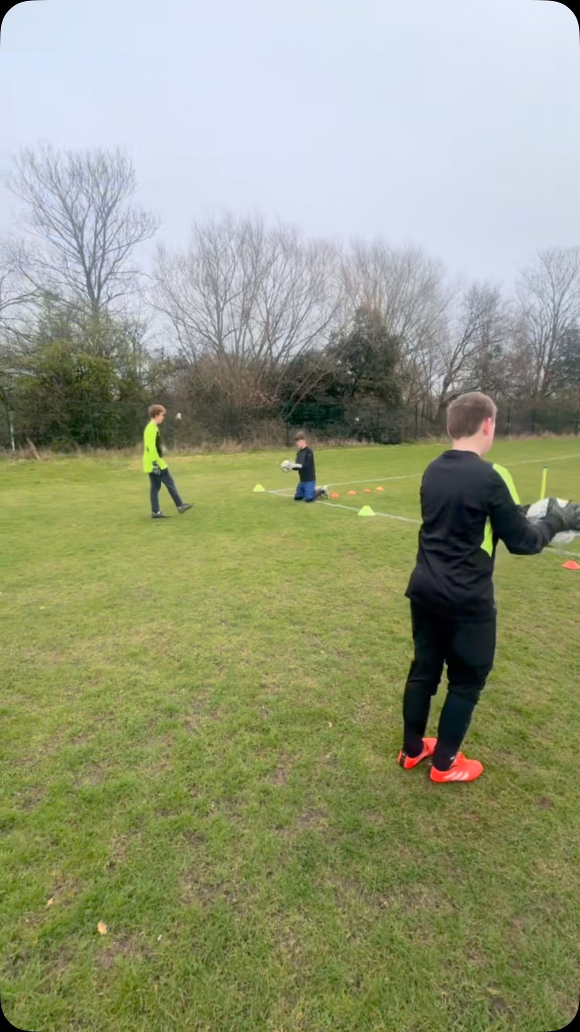 Back to basics with the keepers ⚽️💪 #AFCLewisham