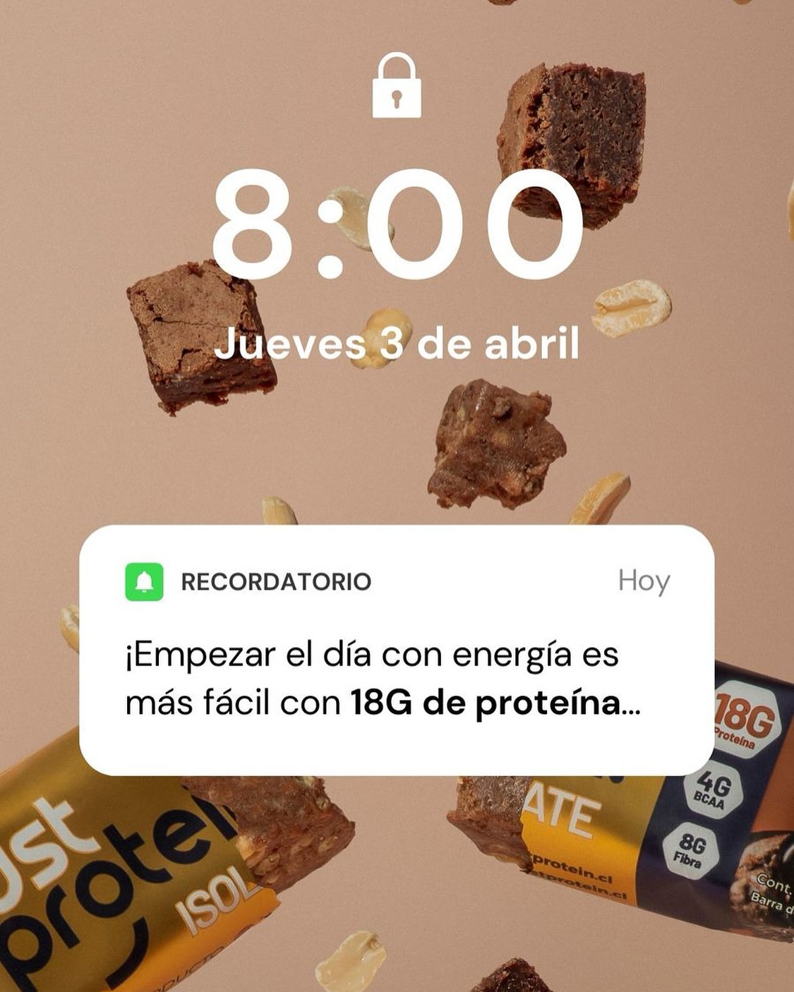 Es hora de una recarga de energía 🪫 con Just Protein