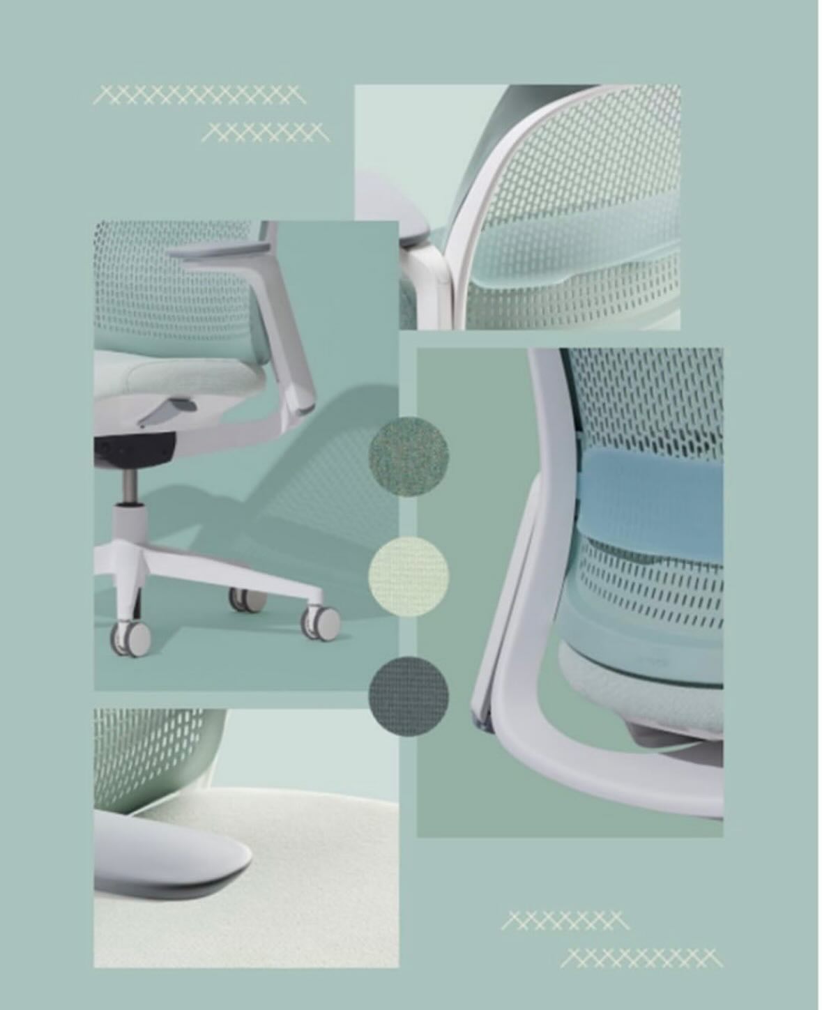 The choice is yours! Stand out—or blend in-with @haworthinc Breck’s curated palette of color and upholstery options.