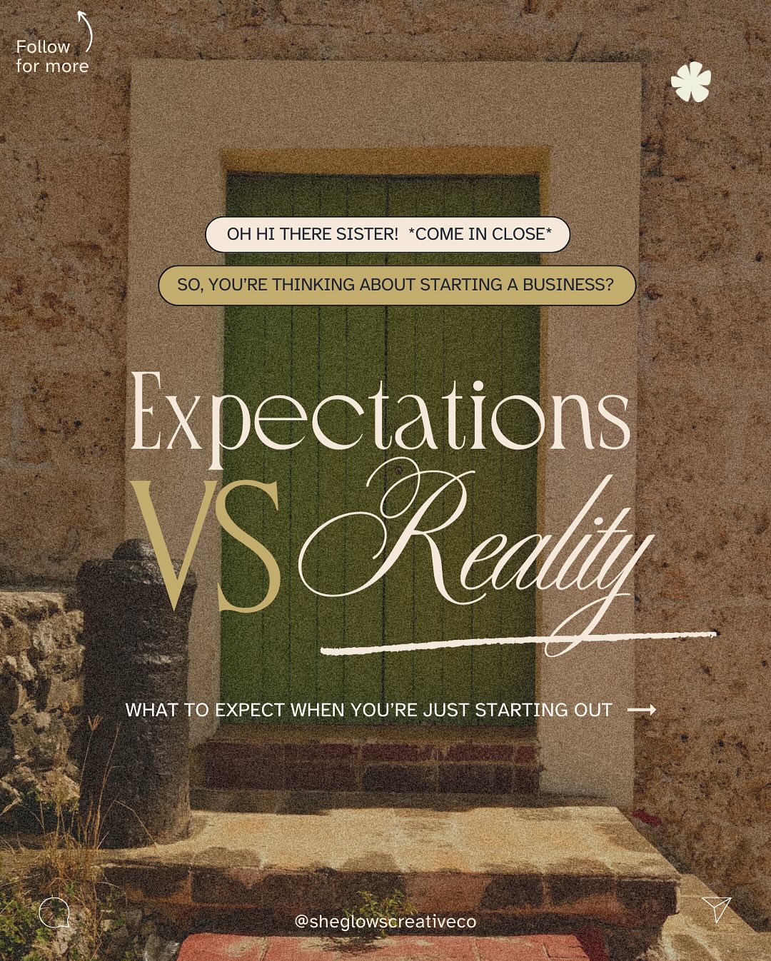 What have your expectations been when starting a new business? Have they been met and felt like everything you dreamed of in running your own gig, or has it been a surprising wake up call?