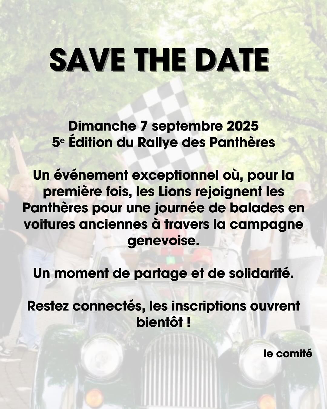 Le rendez-vous des Pantheres 🐆et des Lions 🦁 à ne pas manquer 🥰
.
#rally #voituredecollection #roadtrip #voituresanciennes #voituresdexception #ballade #autorally #rallyedespantheressuisse🇨🇭
