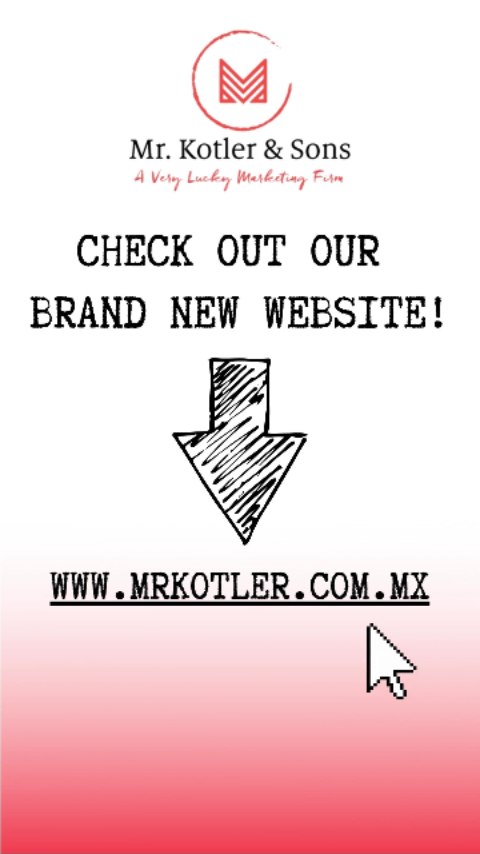 Ayyyo, big news! We just dropped the brand-new website for Mr. Kotler & Sons, a very lucky marketing firm.
Slide over to www.mrkotler.com.mx and check out what we’re all about—our top-tier services, our bold manifesto, and some straight-up fire market insights to help you make power moves and stay ahead of the game.
We ain’t just a marketing firm—we’re a whole mindset. Strategy, creativity, and a little bit of luck? That’s the Mr. Kotler way. 🍀💡
Tap in, stay sharp, and join the fam!
#mrkotlerandsons #marketingfirm