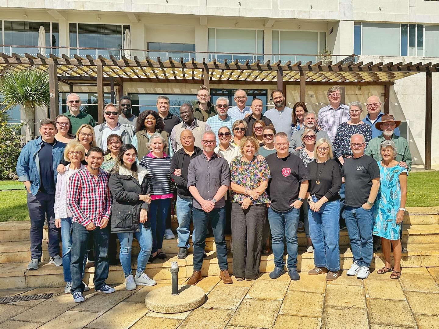 Vineyard Global Council 2025
The National Directors of the Vineyard Movements met this week. These meetings are a time of prayer, encouragement. And also discerning what the Lord is doing around the world.
Around the world, God is moving from underground churches in places with great persecution to the street of New York and Nairobi.
We pray for our Vineyard family in Myanmar as they recover and respond to the devastation of the earthquake.
Even more we continue to pray, Come Holy Spirit.