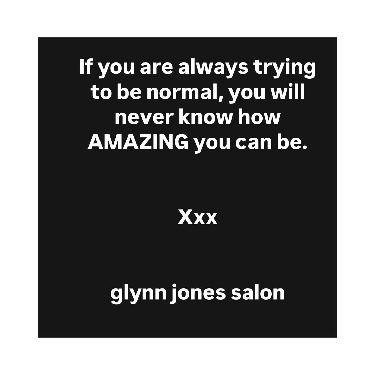 You are amazing ❤️
.
.
.
.
#glynnjonessalon #oldtownalexandria #dmvsalon #dmvhairstylist #quote #quotestoliveby #quotes #happyquotes #amazing