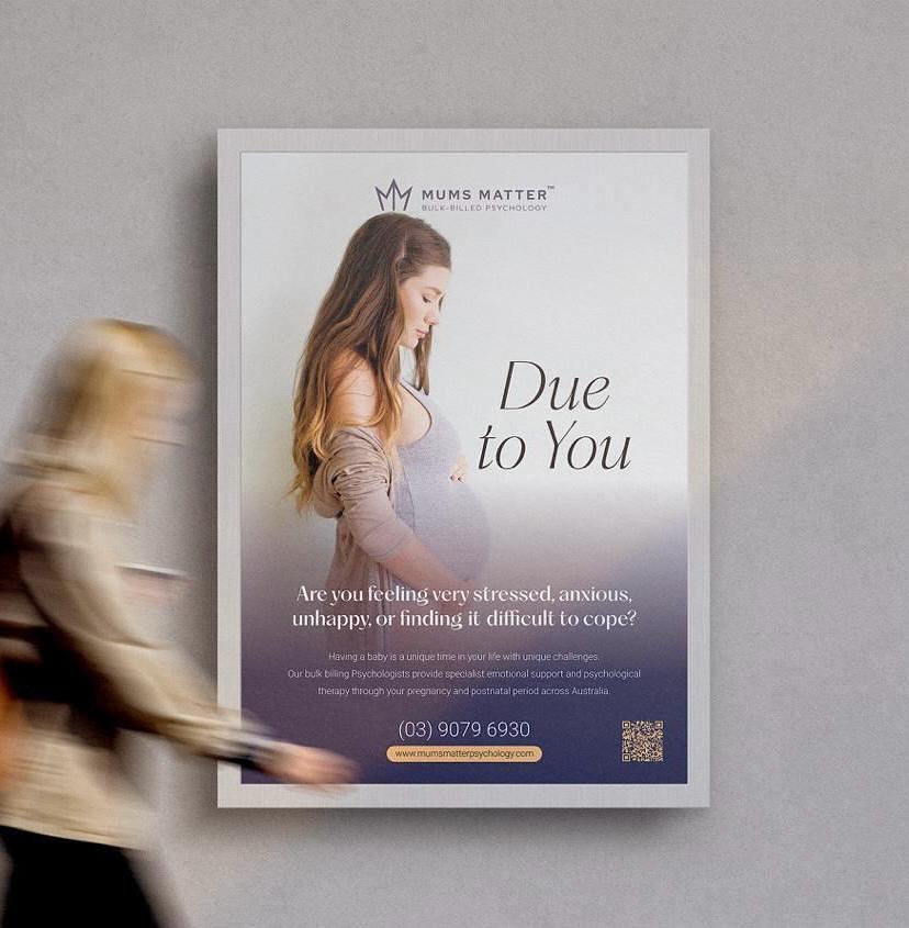 Someone would called it a redesign, but it is a full scale transformation. Rebranding and website rebuild for Mums Matter, a mental health support before, during and after pregnancy.
We weren’t here to invent a personality. It was already there — strong, grounded, and full of purpose. Our job was to make it visible. The new logo is built from the brand’s initials merging into a crown. Simple, intentional, and quietly expressive. Because the women bringing new lives into the world are Queens.