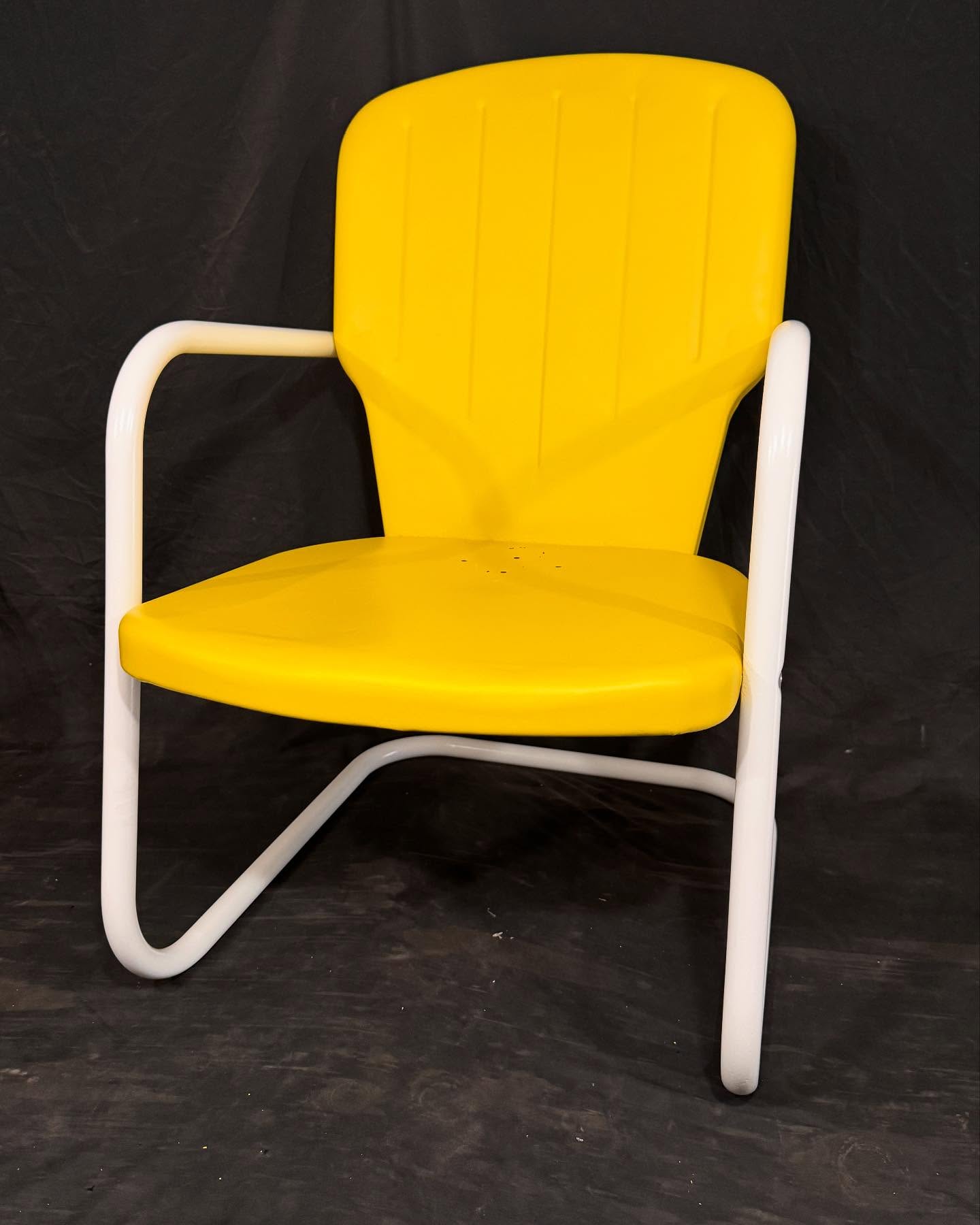 Vintage Chair refinished back to its original beauty.