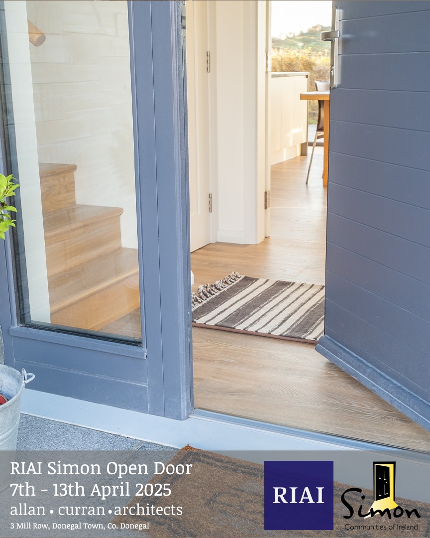 We are looking forward to taking part in the RIAI Simon Open Door initiative again this year.
We will be offering consultations across the week of April 07th – 13th.
Bookings now available at www.riaisimonopendoor.ie
#riai #simonopendoor #architects #designconsultation #architecturedonegal