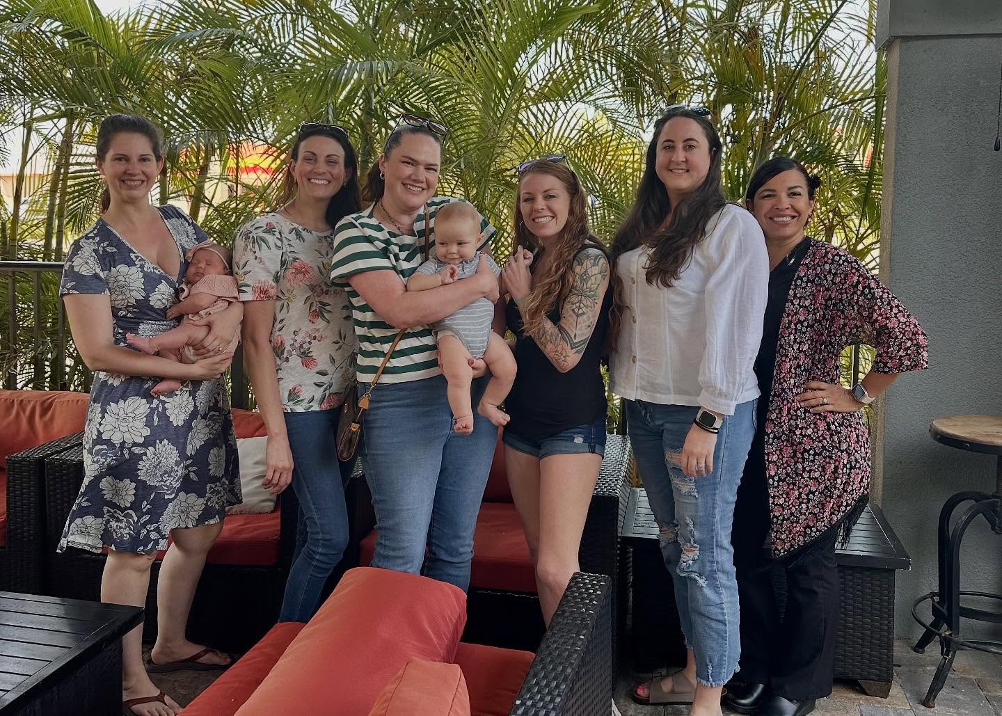 Love this wonderful team of ladies so much and I’m thankful to be apart of it! 🌺 #midwives