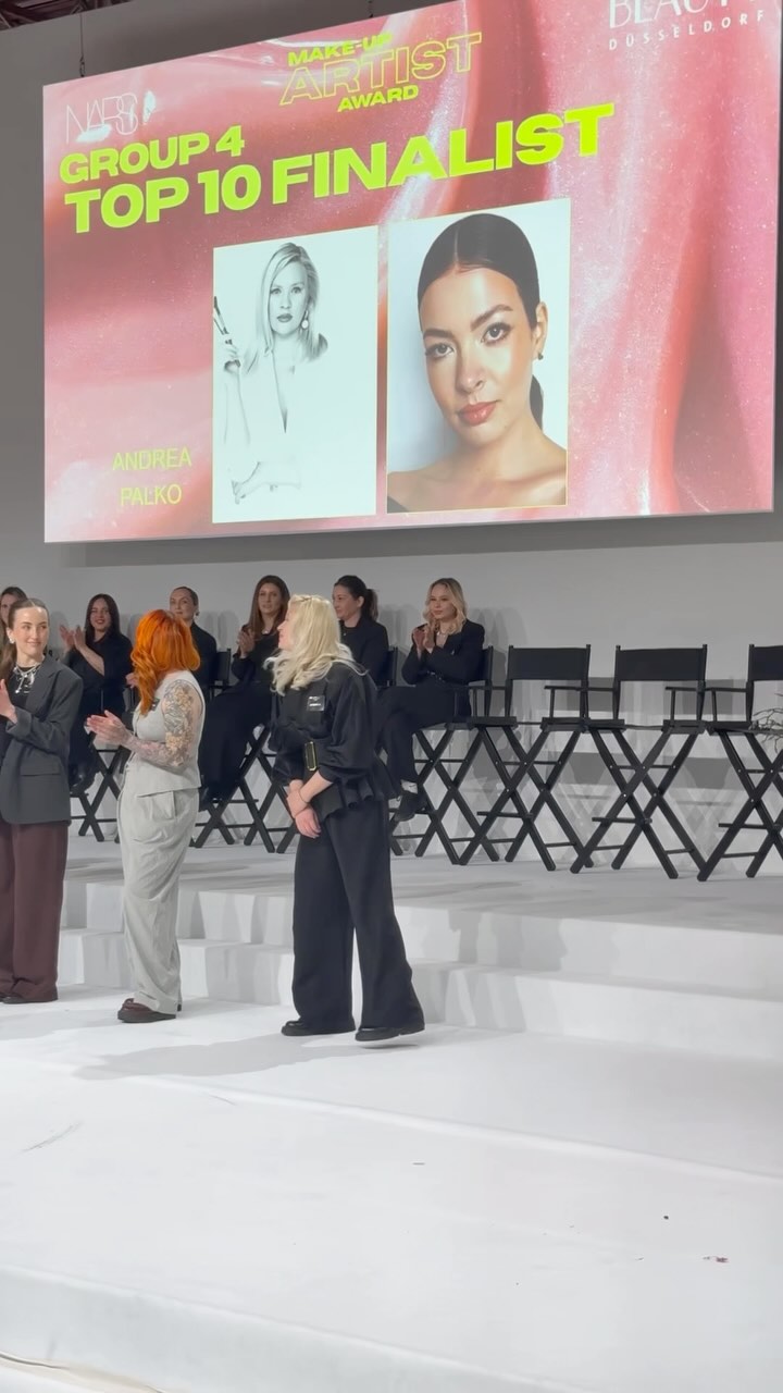 Stepped out of my comfort zone today and took a risk by putting myself on stage at the makeup competition. I chose to create a soft glam look, truly relying on my technique and staying true to myself in a room filled with so many incredibly talented and creative artists who brought bold and unique work to life. It was definitely a challenge to showcase a āsimplerā look, especially among 50 amazing artists who flooded the stage with color and creativity. But Iām so grateful to the judges for appreciating my work and technique. This experience pushed me to stay authentic and proud of my signature style. š #makeupartist #riskandreward #staytruetoyou #softglam #makeupcompetition #düsseldorf #beautyawards #makeupswitzerland