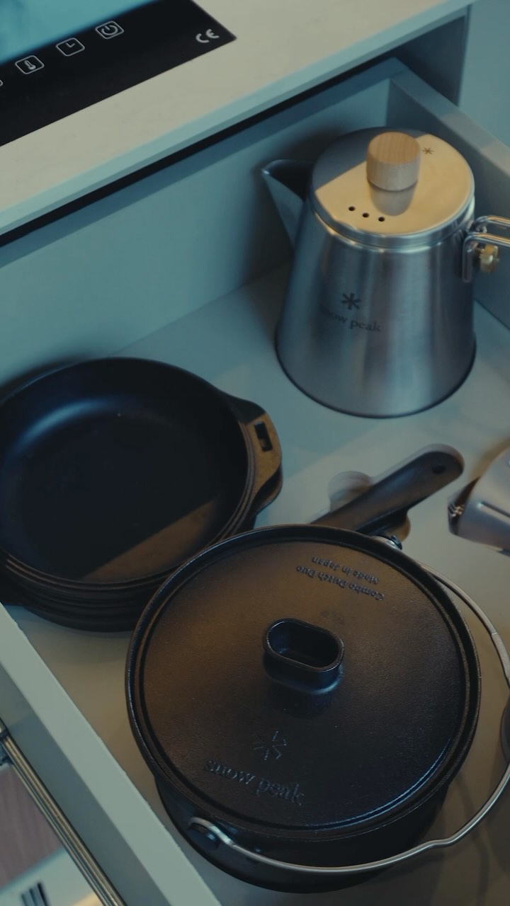 Packing a van is all about using the space well and having places that to put stuff. Rather than leave it up to chance, we’re offering a turnkey package with Summit. We provide the kit, and we ensure that everything has a place, so all you’ve got to do is pack your clothes and some food and hit the road.
What’s one thing you’d never travel without?
#onyxvanauk #turnkey #adventurevan #mantge #vwcrafter #nomadlife #vanlifeuk #mtbvan #glamping