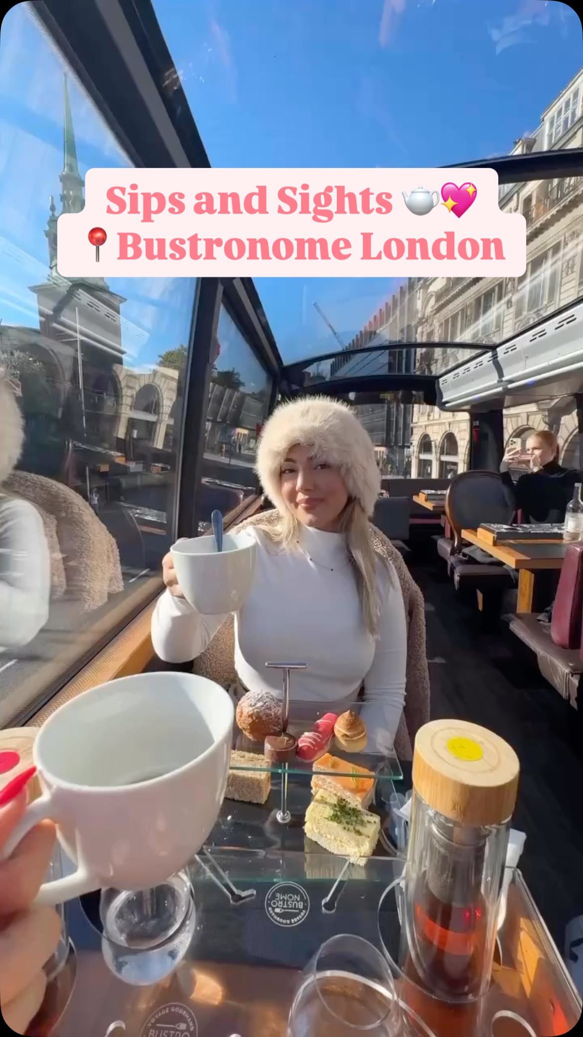 If you’re visiting London, this unique afternoon tea experience on a bus is a must! Scenic views, delicious bites, and cozy vibes – all in one unforgettable ride through the city. 🫖💖
Huge shoutout to the lovely @nariman.dein for this iconic rec!
#Bustronome #LondonEats #AfternoonTea #LondonLife #TravelReels #BucketList #FoodieTravel #UniqueExperiences #VisitLondon #ThingsToDoInLondon #TeaTime #TravelGoals #EuropeTrip #ViralReels #TrendingNow #ExplorePage #LuxuryTravel #ScenicViews #LondonVibes #WeekendPlans #FoodieFinds #BritishTradition #TourLondon #TravelTiktok #ReelItFeelIt #wanderlust