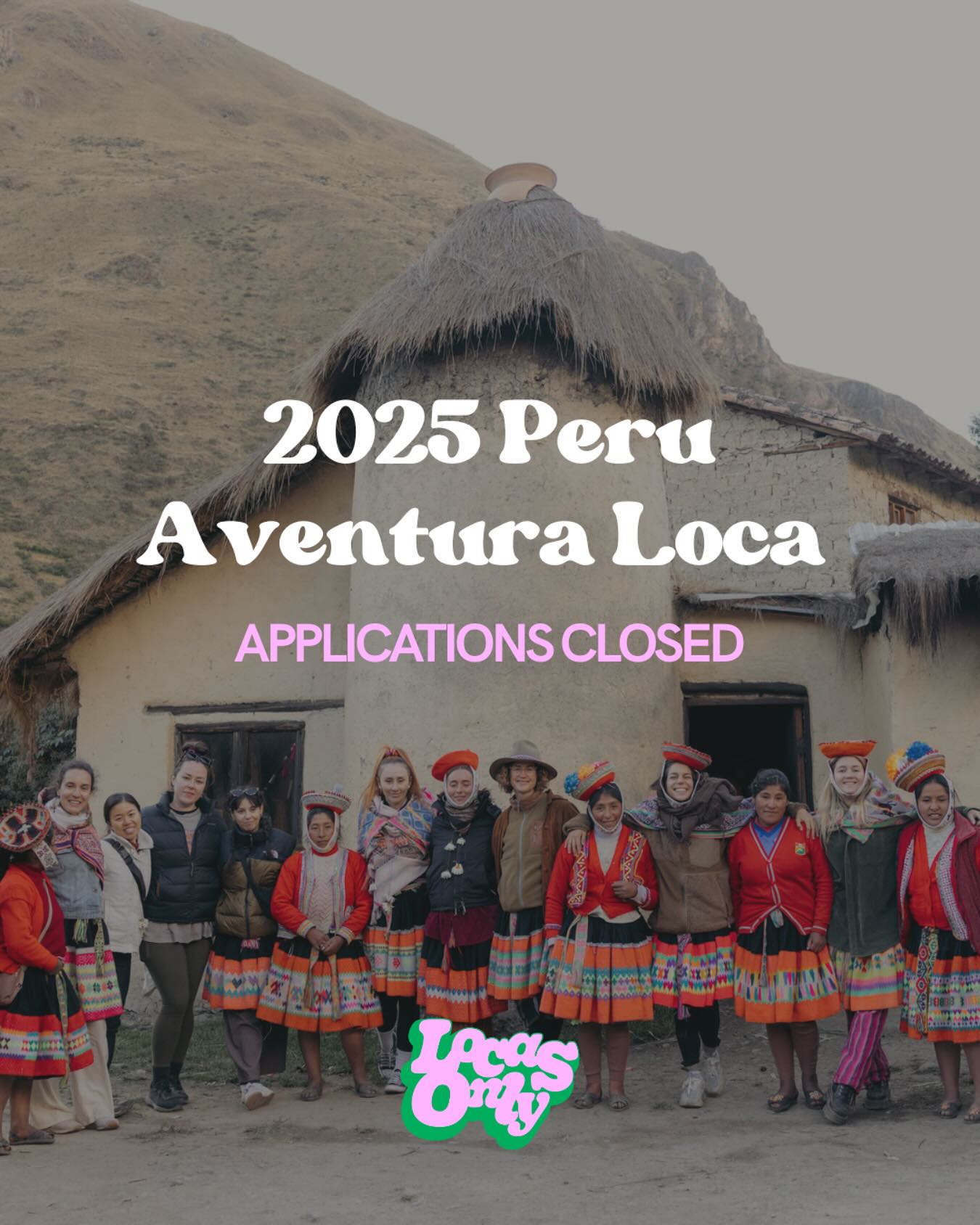 Send us a message to be added to the waitlist for 2026 💌