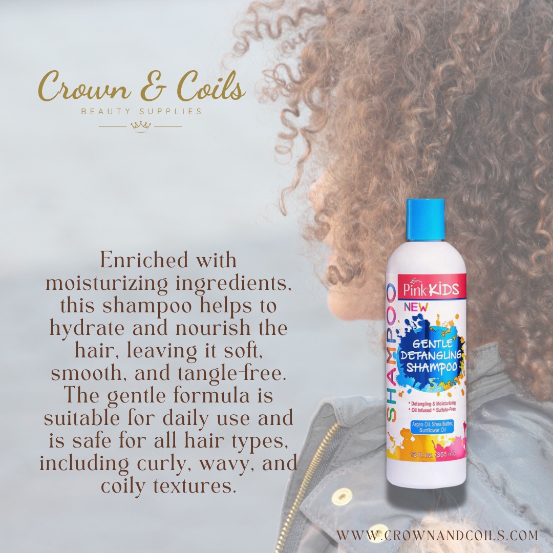 No more tears, just cheers!
Wash day just got way easier with Luster’s Pink Kids Gentle Detangling Shampoo!
It’s gentle, sulfate-free, and packed with good stuff like natural oils & butters.
#LittleCurlsBigLove #DetangleDramaFree #CrownAndCoils #WashDayVibes #hair #afrohair