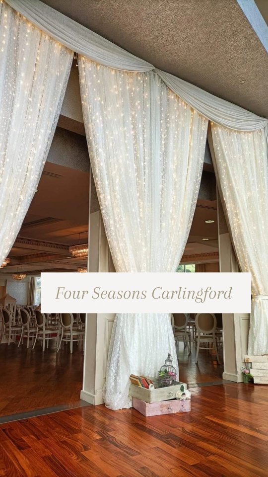 Four Seasons Carlingford...
Our Four Seasons Brochure is full of decor ideas for this beautiful venue. If you would like a copy just DM or email Amy@glitz.ie